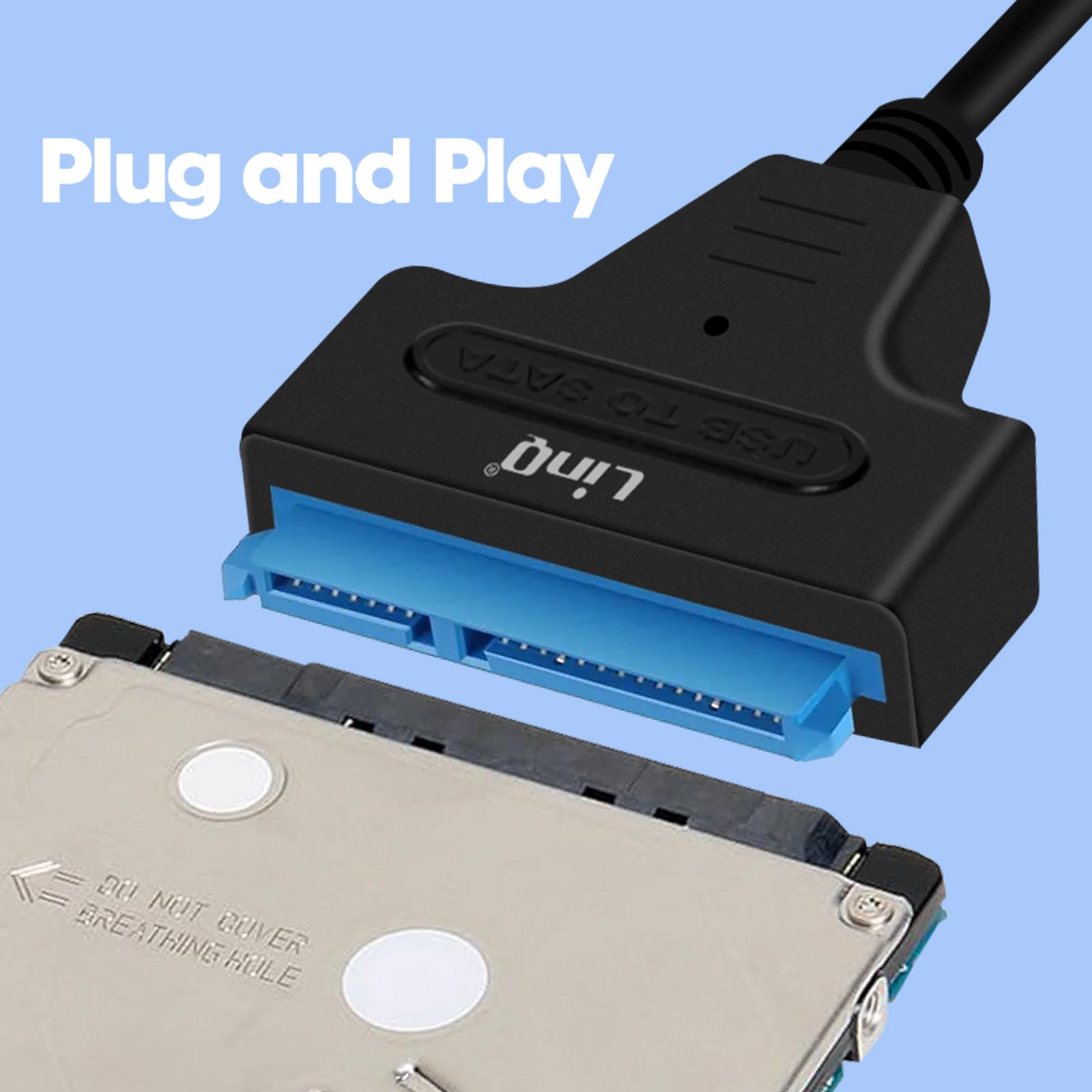 Adaptateur USB 2.0 vers SATA pour Disque 2.5