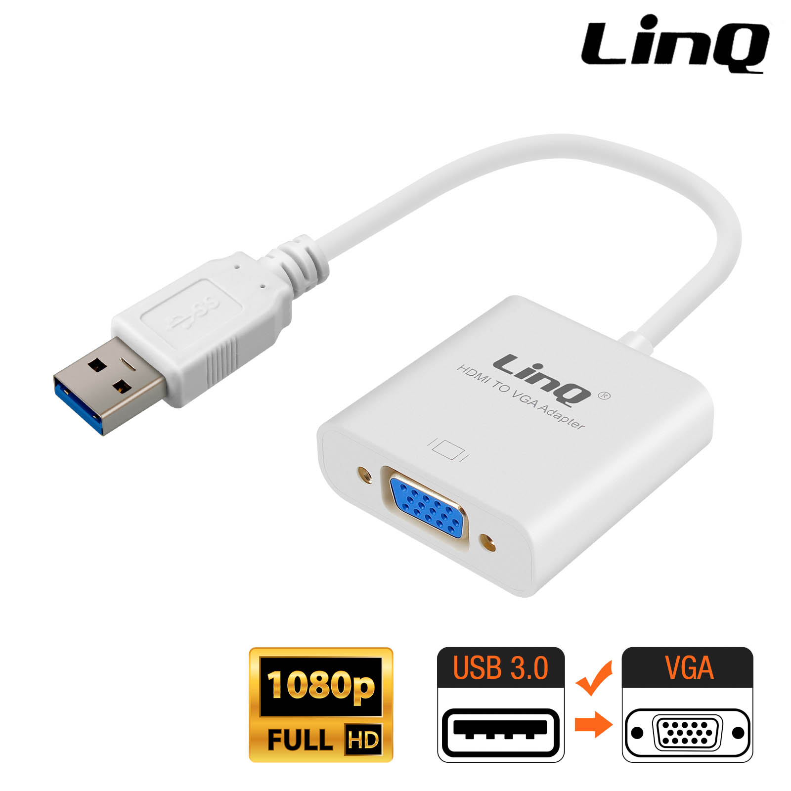 Adattatore VGA Y VGA (Spina) A 2x VGA (Presso - Foto 2