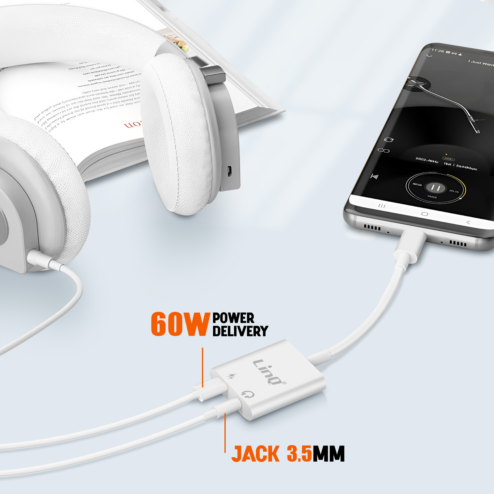 Cavo USB-C/USB-C 2.0 3 MT Bianco SBS TECABLETCC3MW