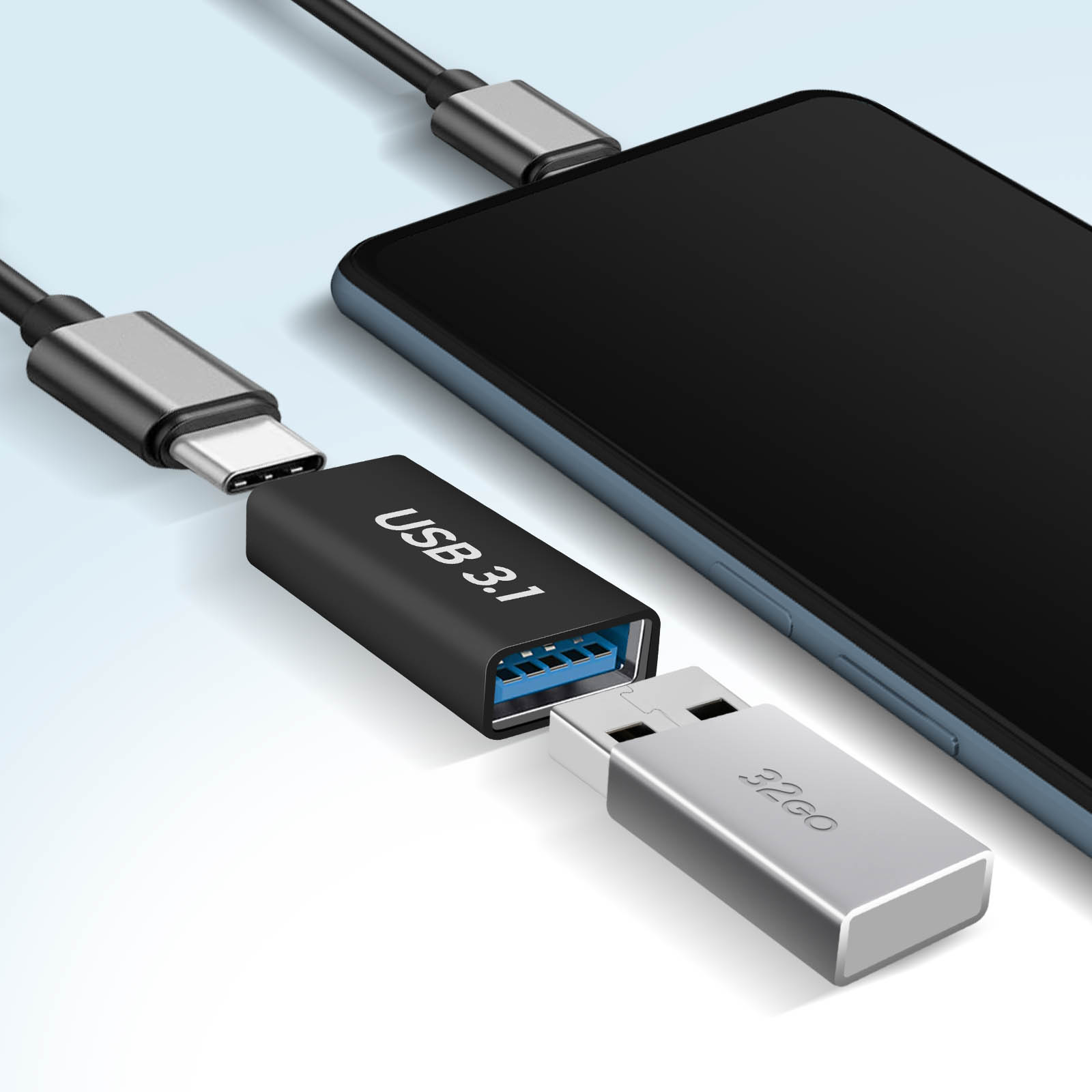 DELL Connettore USB-C Su Presa USB-A | Adattatori USB A Prezzi - Foto 3