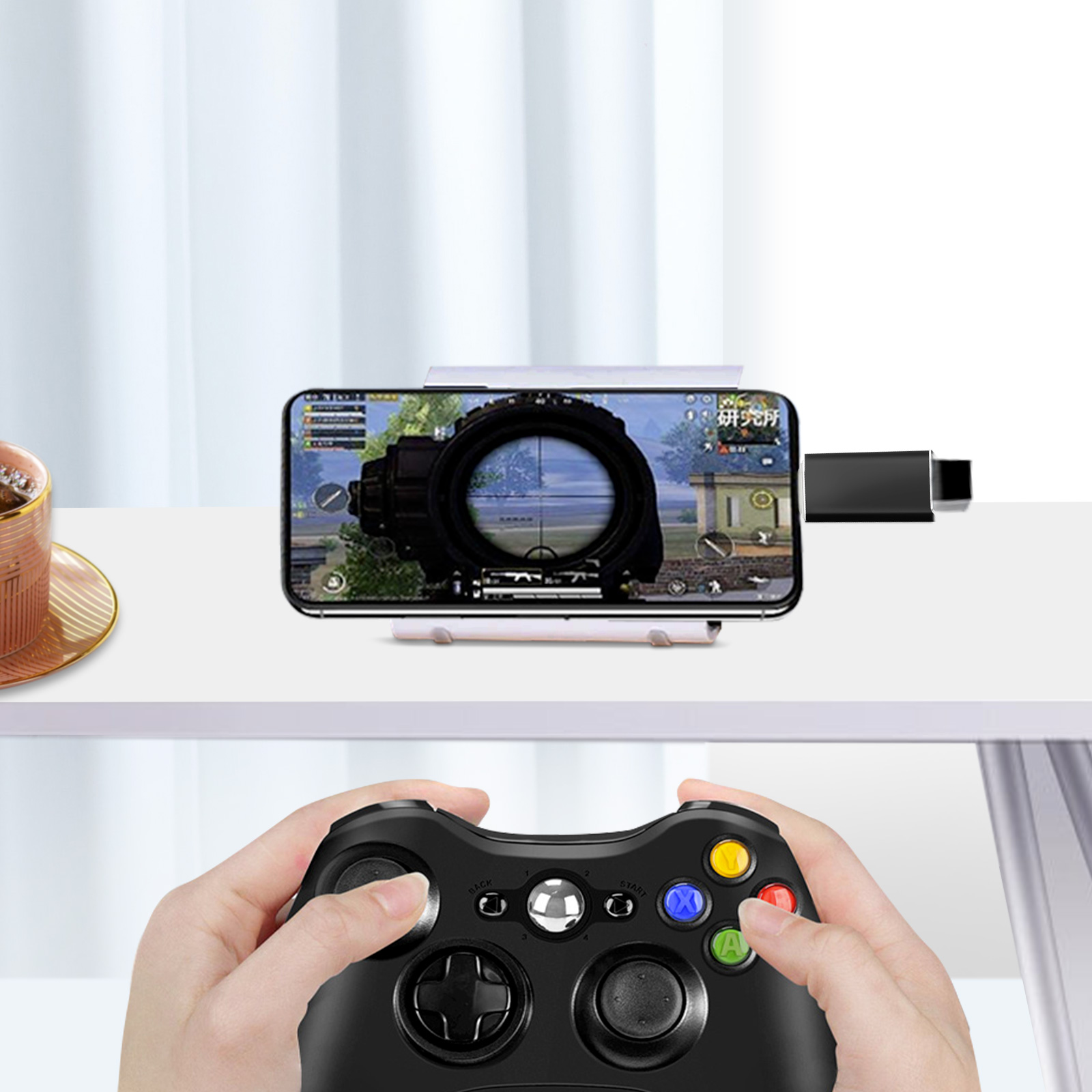 OTG Adattatore Cavo compatibile con Blackview BV6200 Plus