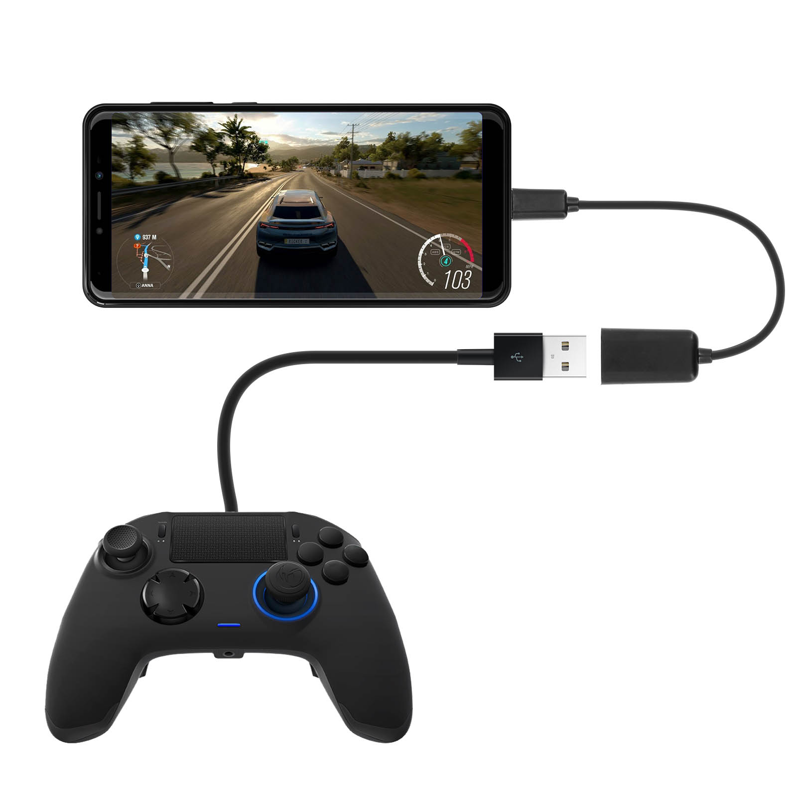 SYSTEM-S 3 in 1 OTG On The Go Host USB a (Femmina) a Micro USB (Maschio/ Femmina) Cavo Dati Cavo 20 cm SYSTEM-S 3 in 1 OTG On The Go Host USB a (Femmina) a Micro USB (Maschio/ Femmina) Cavo Dati Cavo 20 cm
