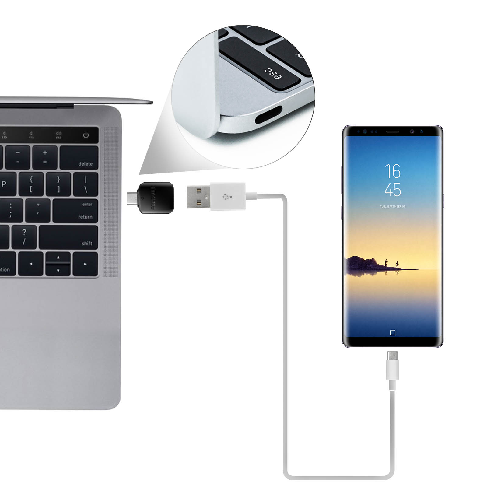 LinQ Cavo Adattatore OTG-U823 (USB Tipo C, USB) - Acquista Su