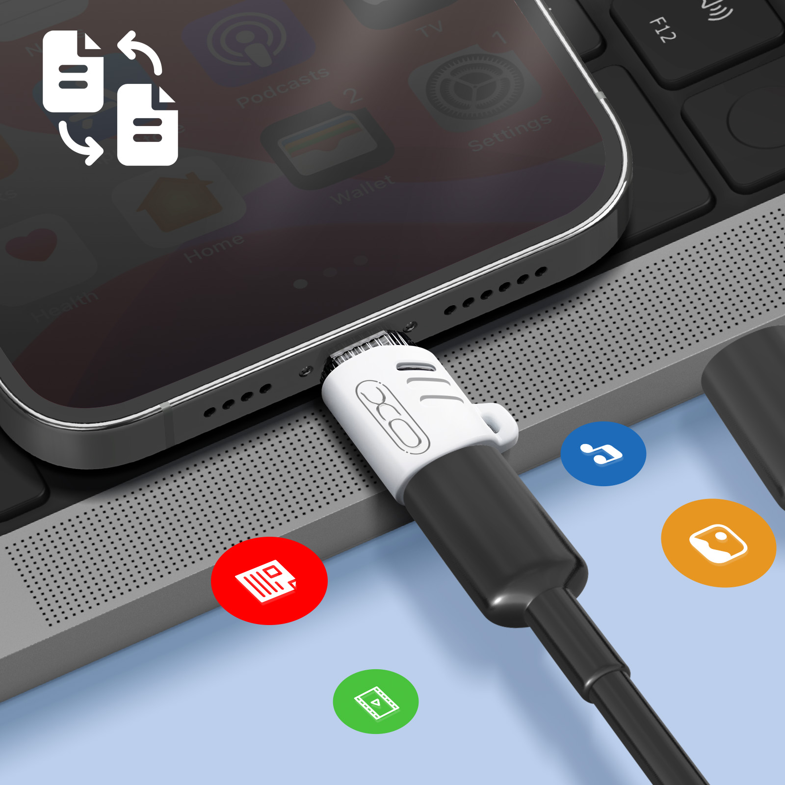 Adattatore Micro USB Femmina Terminal Block 6 pin