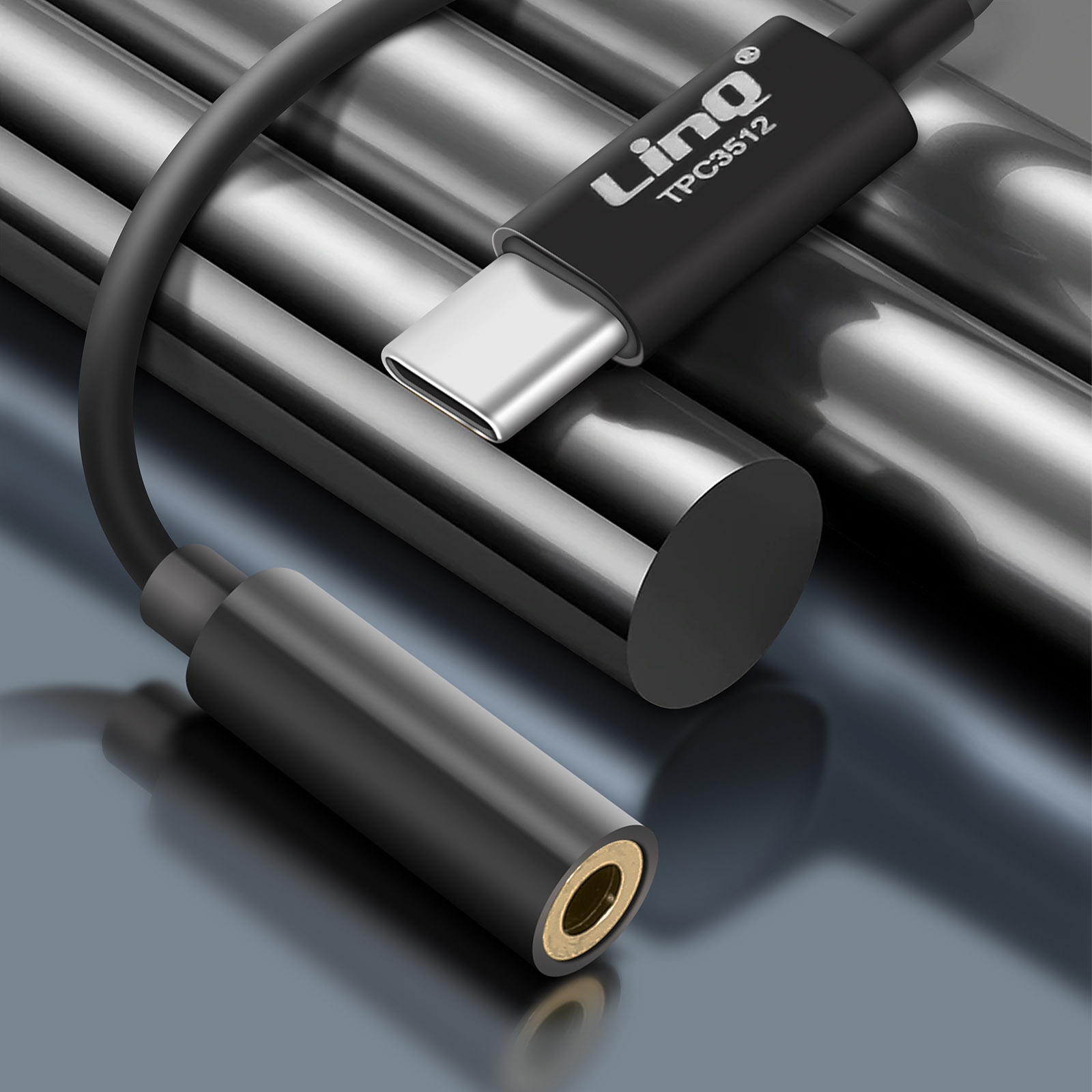 Adattatore per cuffie femmina da USB C a jack da 3,5 mm