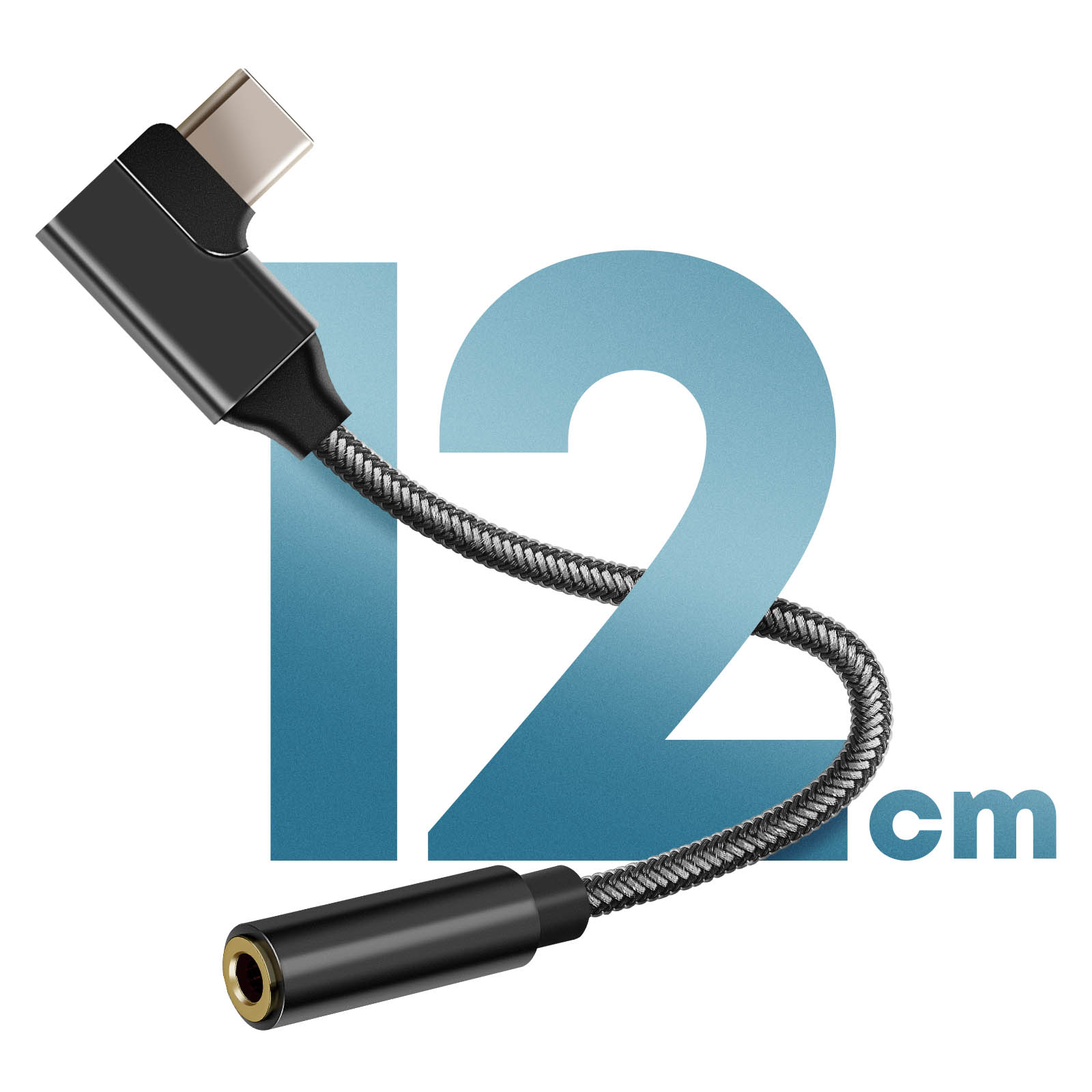 Adattatore audio da tipo C a jack da 3,5 mm