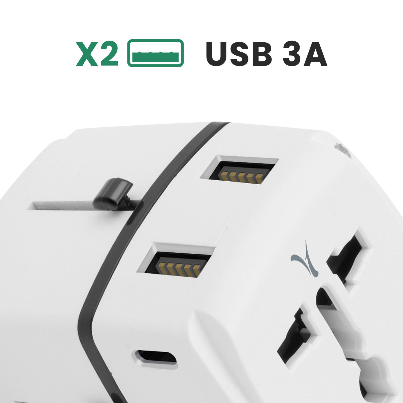 Adattatore spina internazionale voltaggio compatibile 110/240v | Leroy