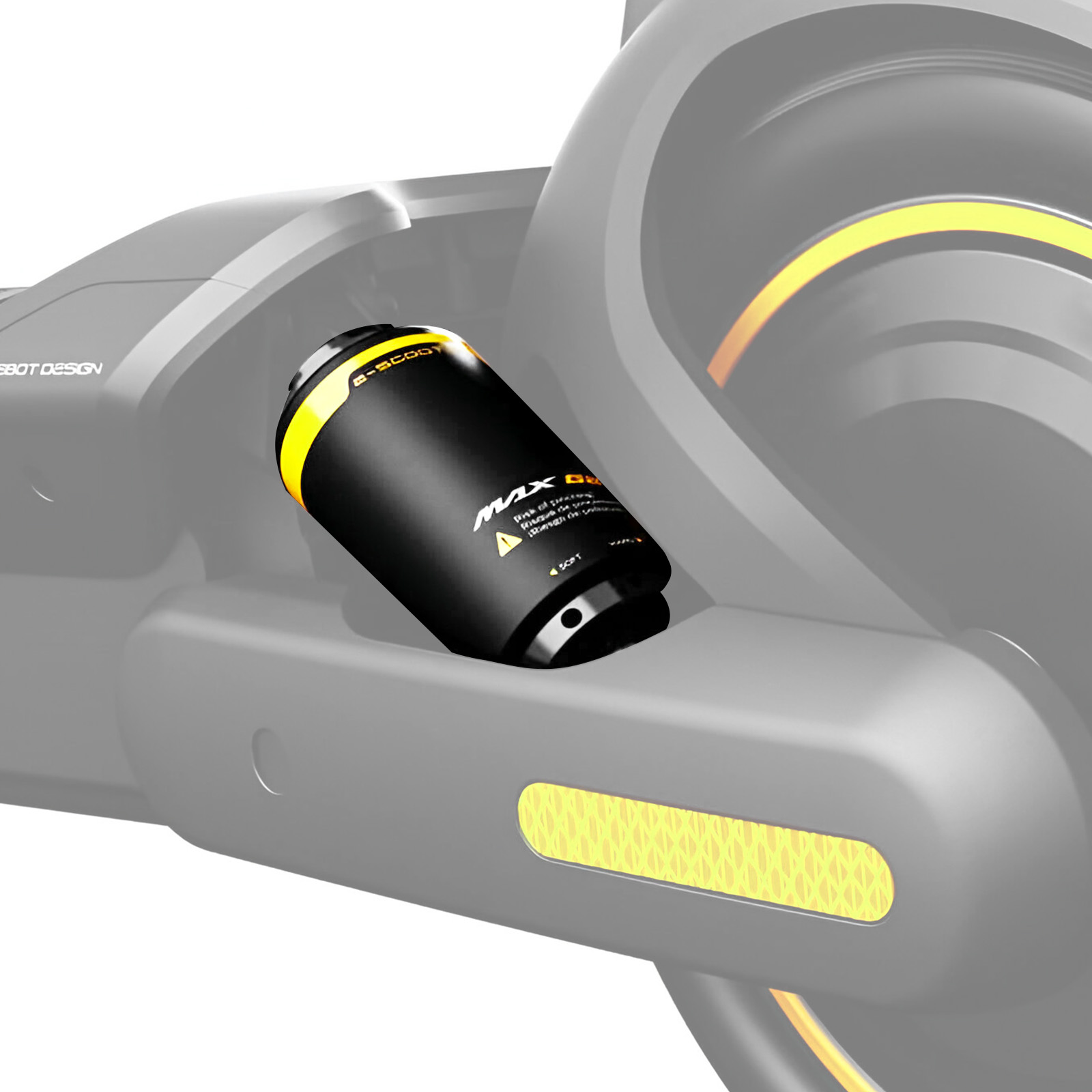 Mise à niveau de suspension arrière de scooter électrique d'amortisseur arrière pour Ninebot Max G30