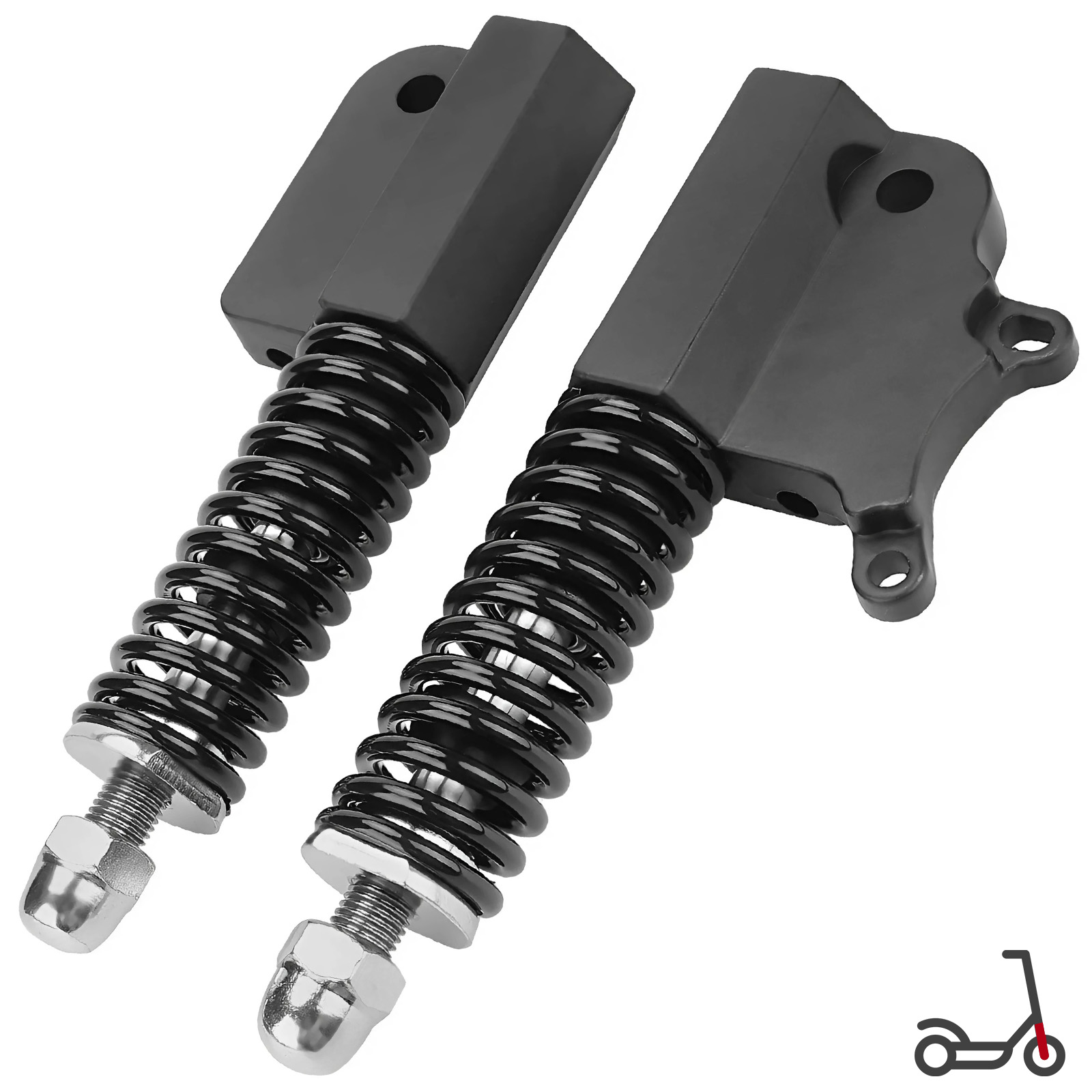 1 Paire D’amortisseurs Avant Pour Trottinette Kugoo M4 Et M4 Pro – Métal, Compatible Aussi Avec Xiaomi/Ninebot