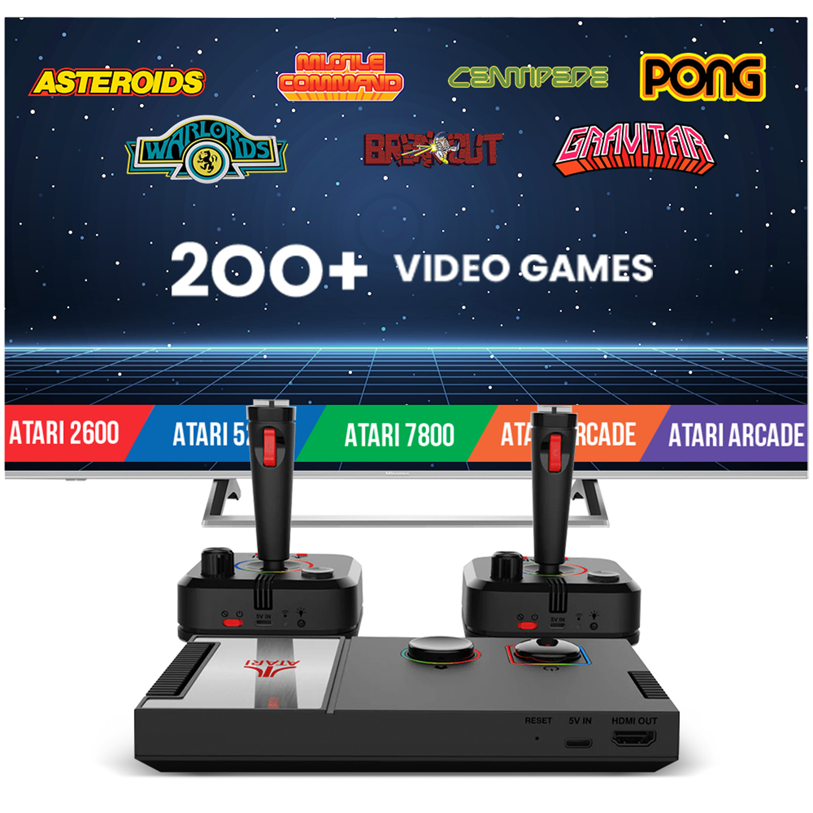 Jeu vidéo Atari Gamestation Pro My Arcade 200 jeux | eBay