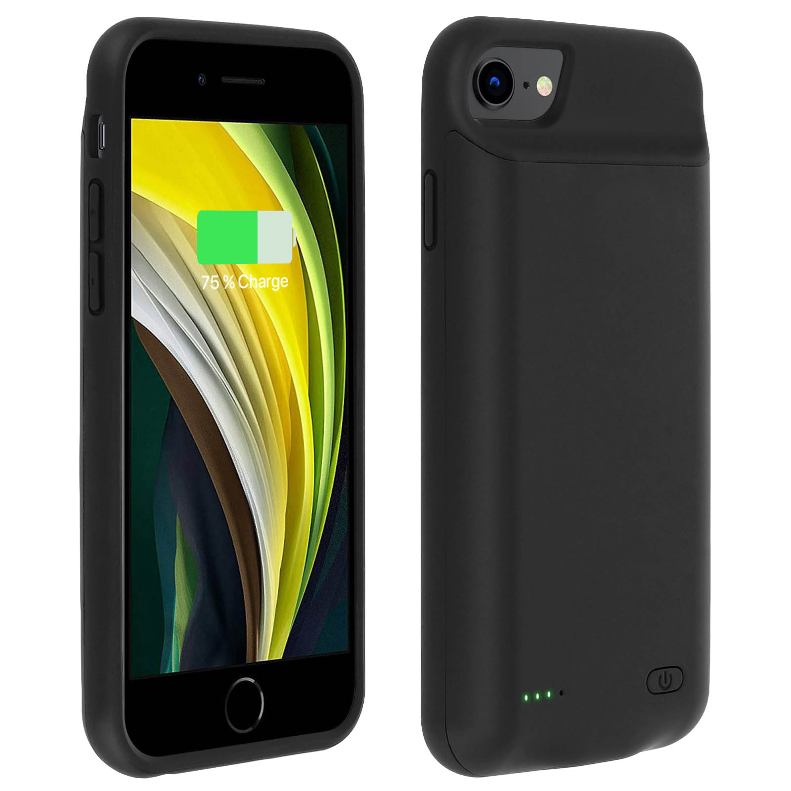 Custodia Batteria 5000mAh Con Power Bank Integrato Per IPhone SE 2020, 6/6S/7/8