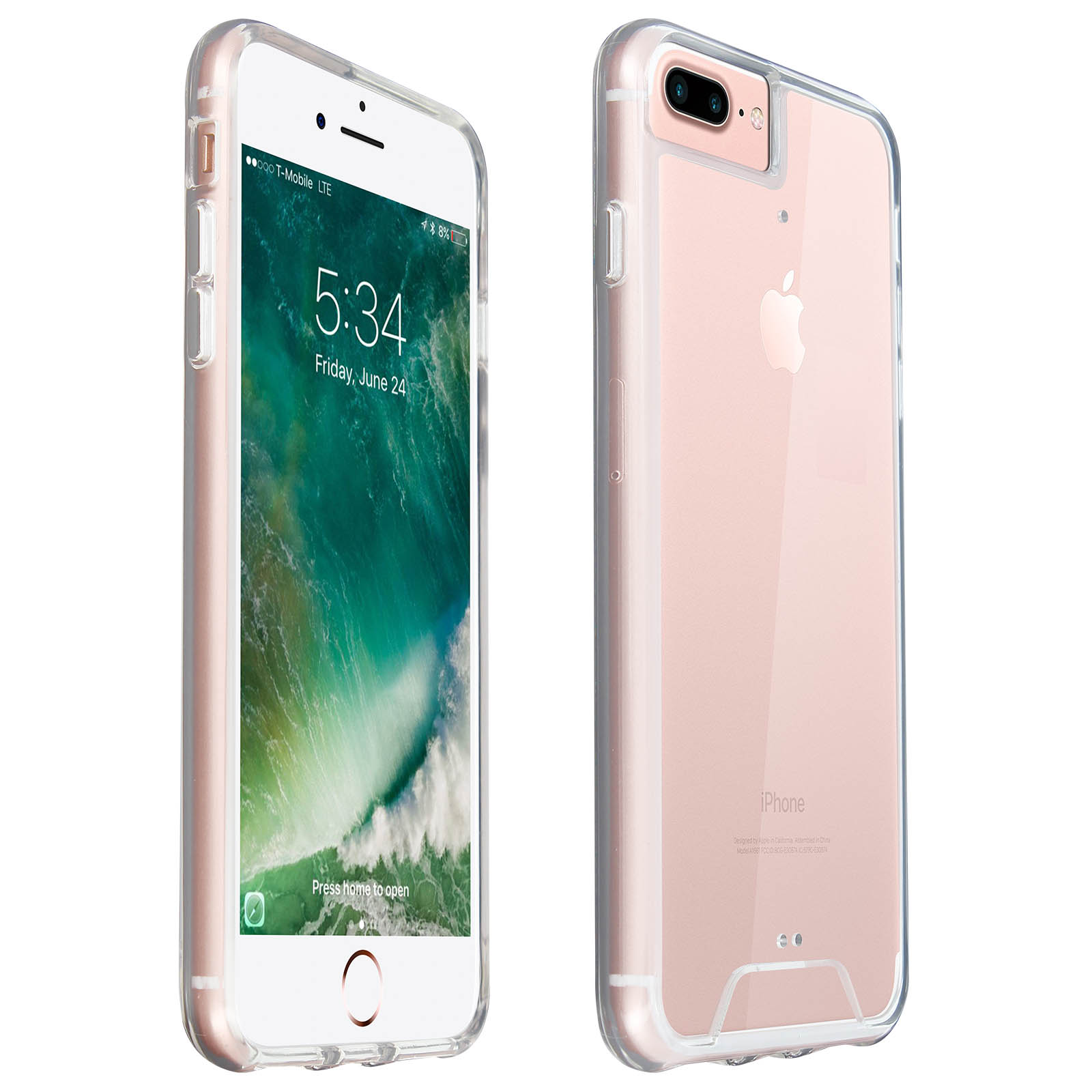 Cover Per IPhone 6 Plus/7 Plus/8 Plus, Custodia Militare Antiurto Con Supporto Integrato E Lamina Magnetica - Verde Mimetico