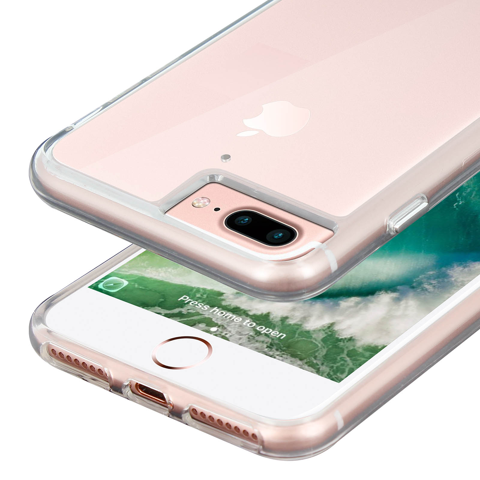 Cover Per IPhone 6 Plus/7 Plus/8 Plus, Custodia Militare Antiurto Con Supporto Integrato E Lamina Magnetica - Verde Mimetico