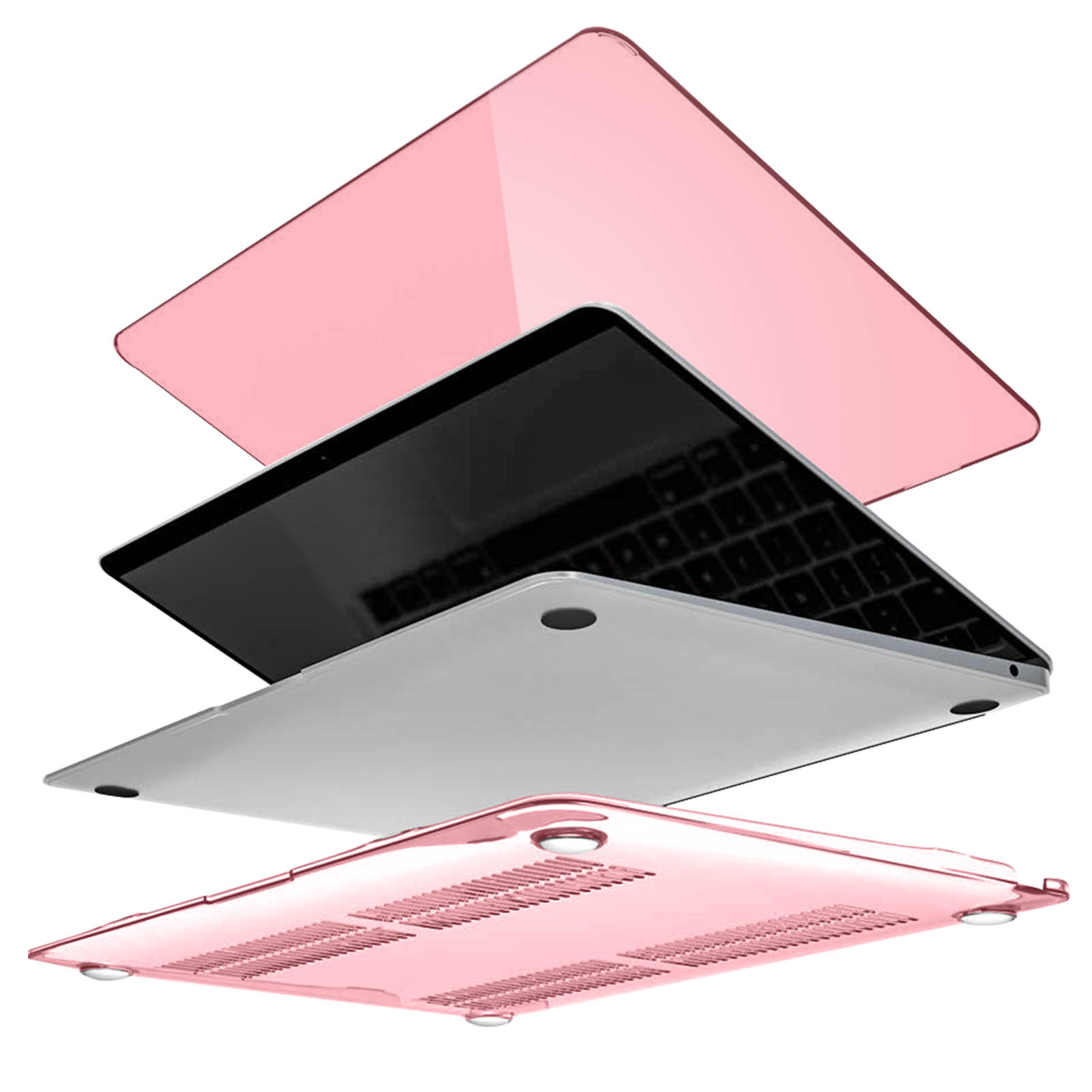 System-S Silicone Keyboard Cover QWERTZ German Keyboard Cover Protector For MacBook Pro 13 Inch 15 Inch 17 Inch IMac MacBook Air 13 Inch In Pink - 10