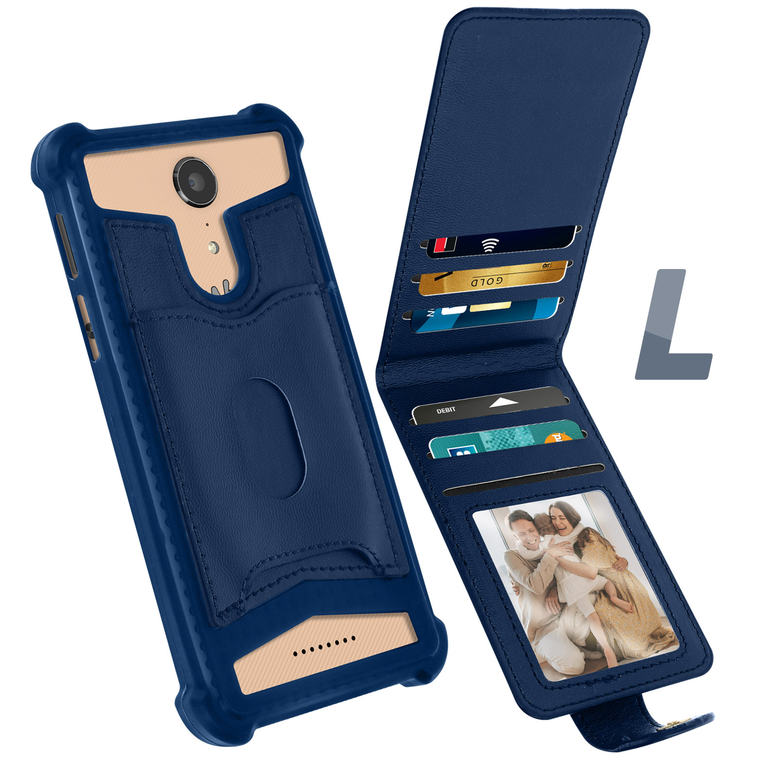 Custodia In Silicone Con Cinturino Da Polso Per Tile Mate 2024, Protezione Totale In Blu