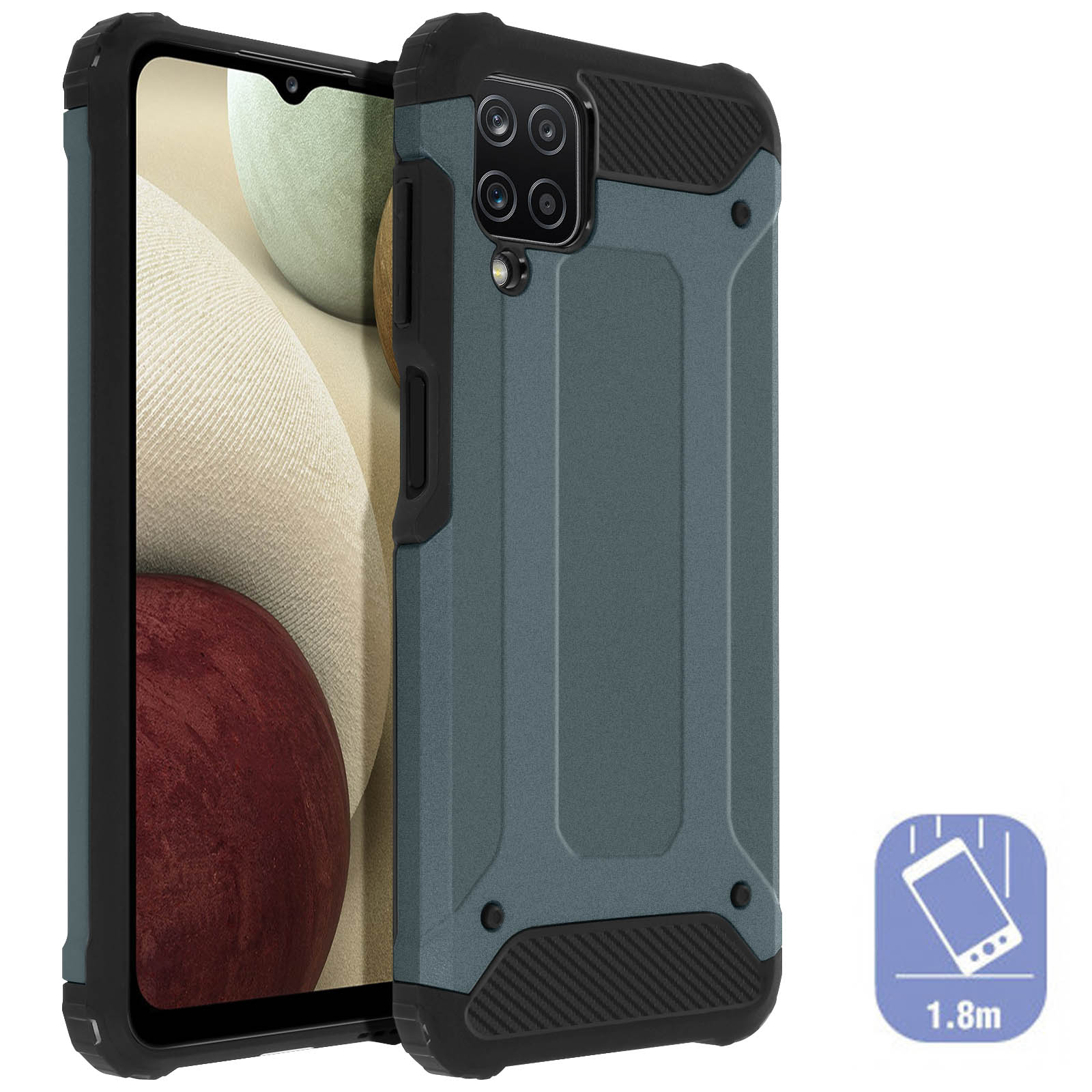 Custodia In Silicone Morbido + Pellicola In Vetro Temperato Per Alcatel 1SE 2020 (6.22") - Cover Sottile TPU Nero, Kit Completo Con Pulizia