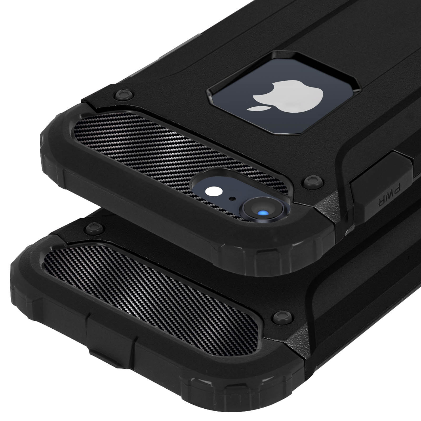 Coque Antichocs Defender Noire Pour IPhone 7 Et IPhone 8 - Marque Yooshop - Neuf