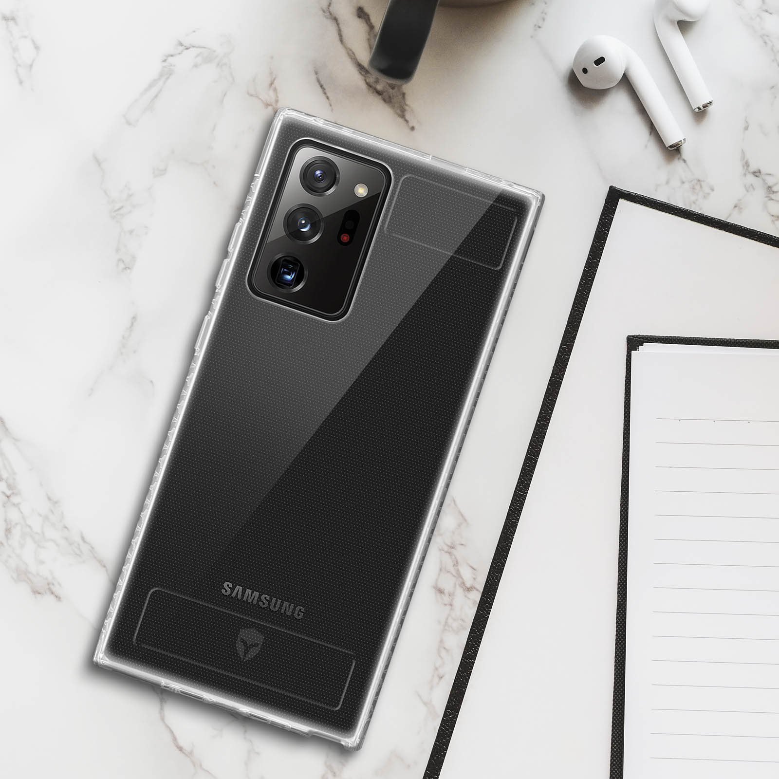 Coque Silicone Fine Et Légère Pour Samsung Galaxy Note 20 Ultra - Transparente - Neuf Sous Emballage Avizar