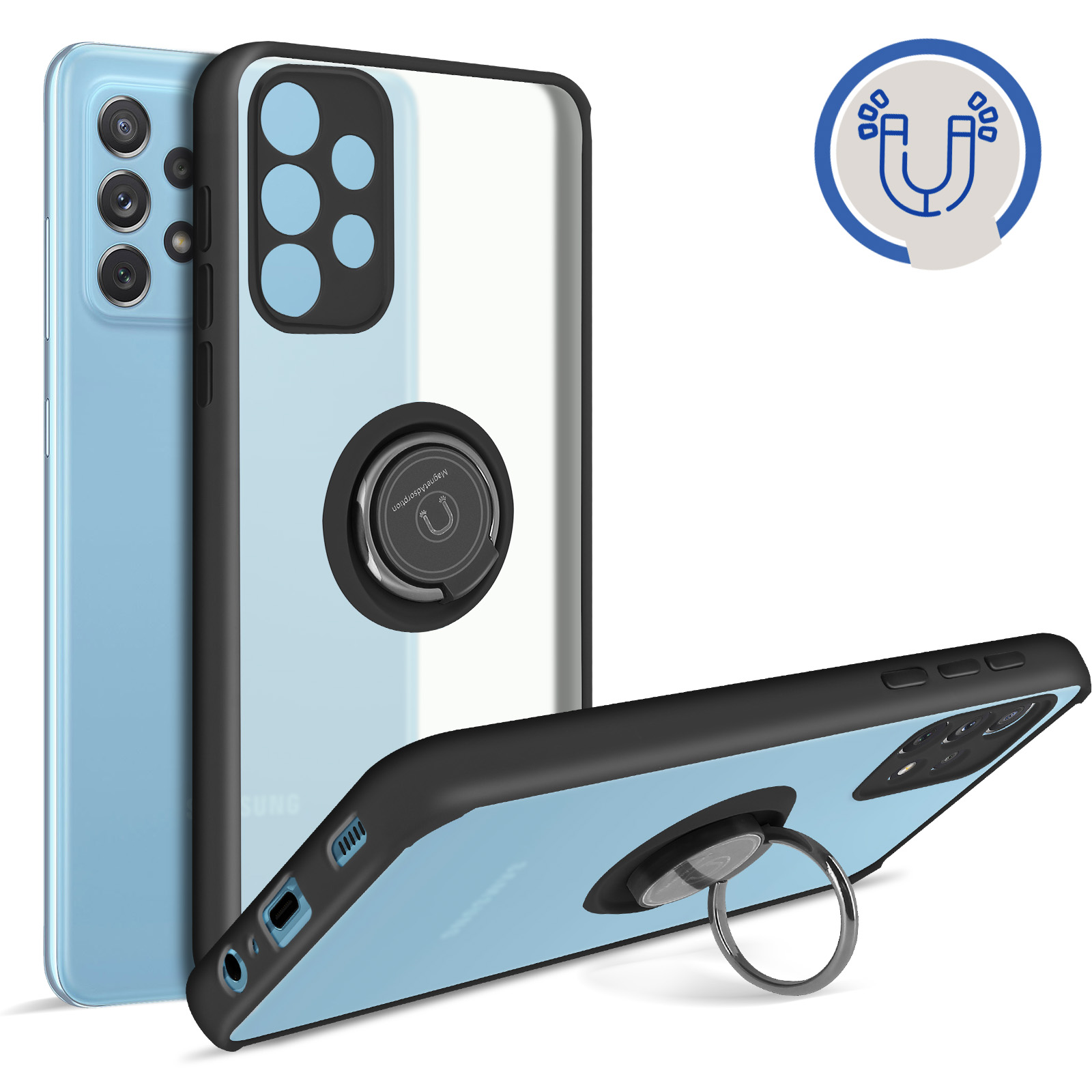 ERT GROUP Custodia Per Cellulare Per Oppo A92/ A72/ A52 Originale E Con Licenza Ufficiale Disney, Modello Mickey 040 Adattato In Modo Ottimale Alla Forma Dello Smartphone, Parzialmente Trasparente