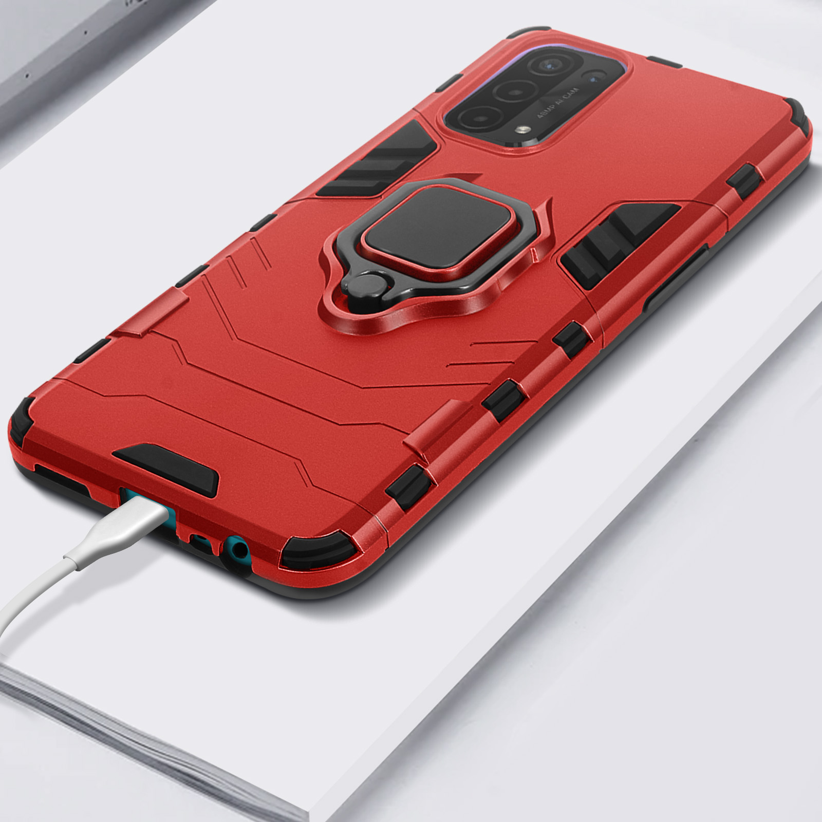 DOINK Coque en Coloré Pente pour Oppo A16 / Oppo A16S