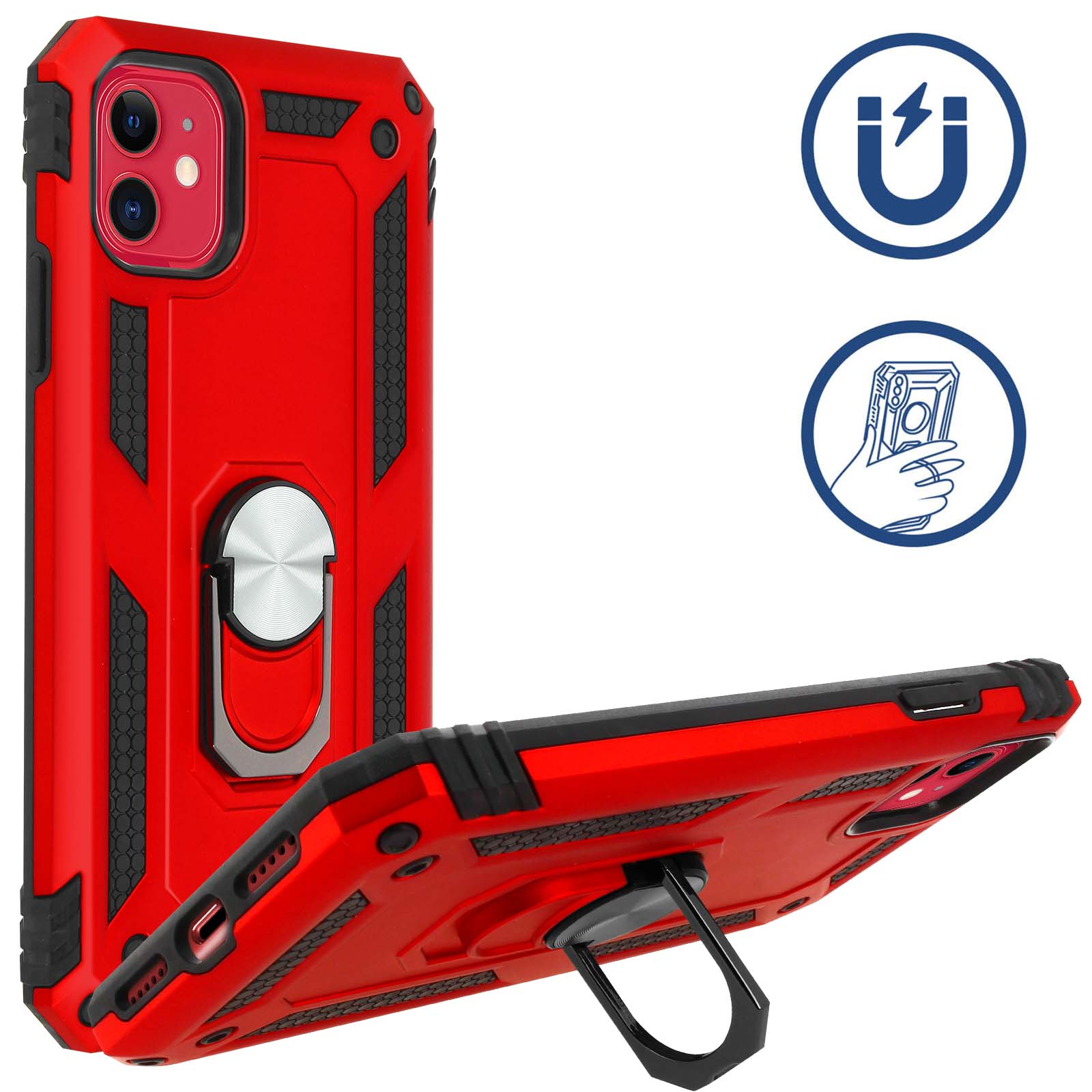 Funda de piel anticaída compatible con Huawei Nova 11i Enjoy60 Pro