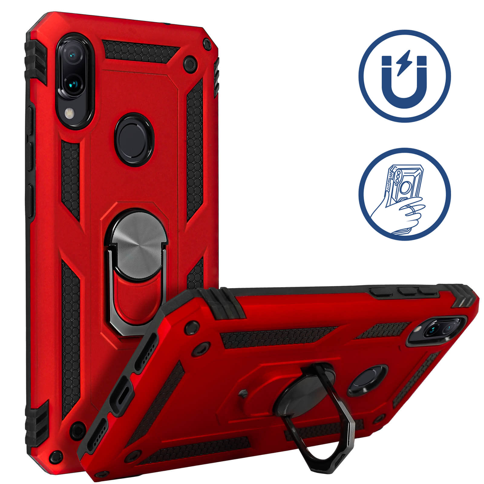 Anoowkoa Custodia Cover per Xiaom Redmi Note 15 Pro 5G 6.83 Pollici 2 Pezzi Redmi