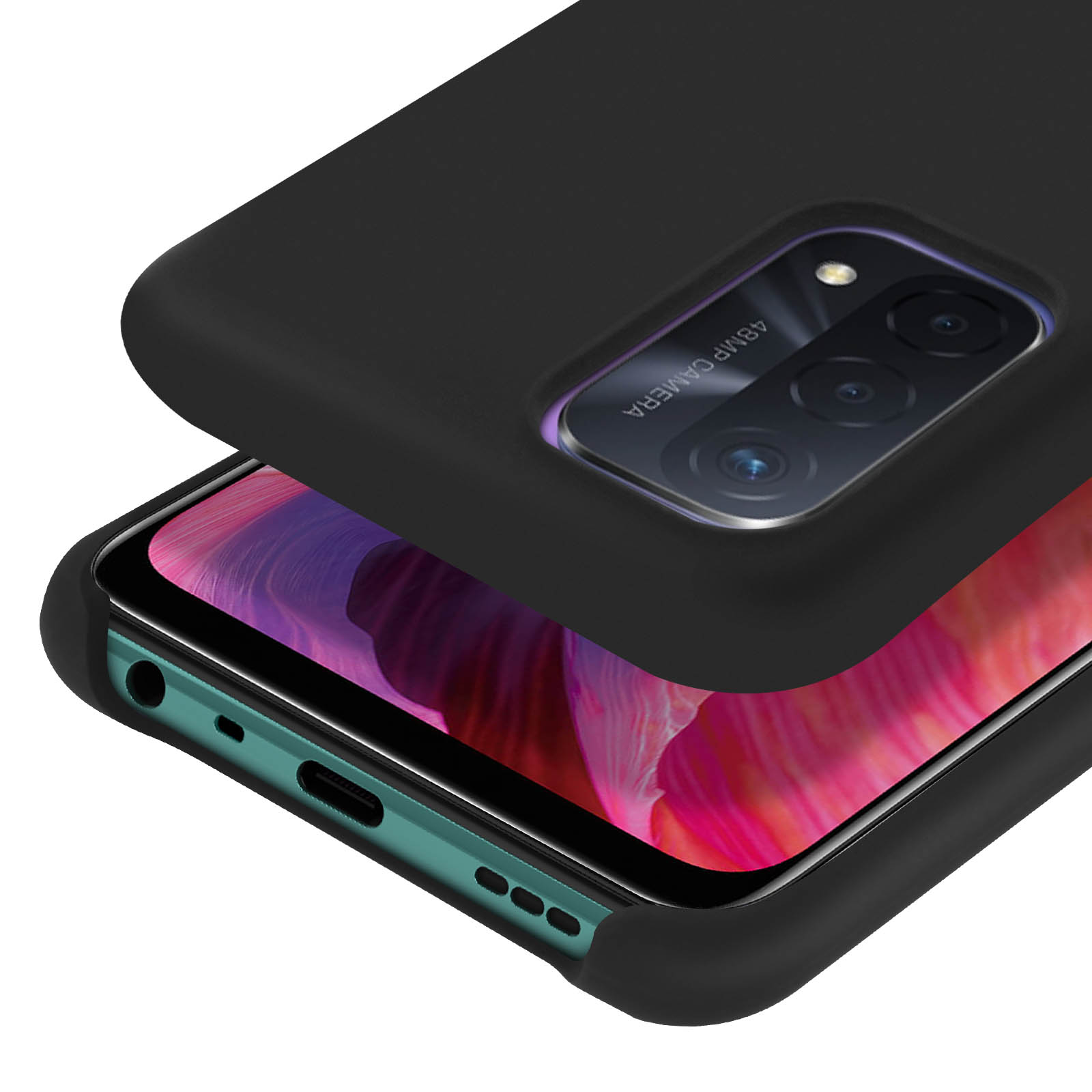 Coque Souple Silicone Pour Oppo A74 5G Et A54 5G - Marque Kwmobile - Neuf