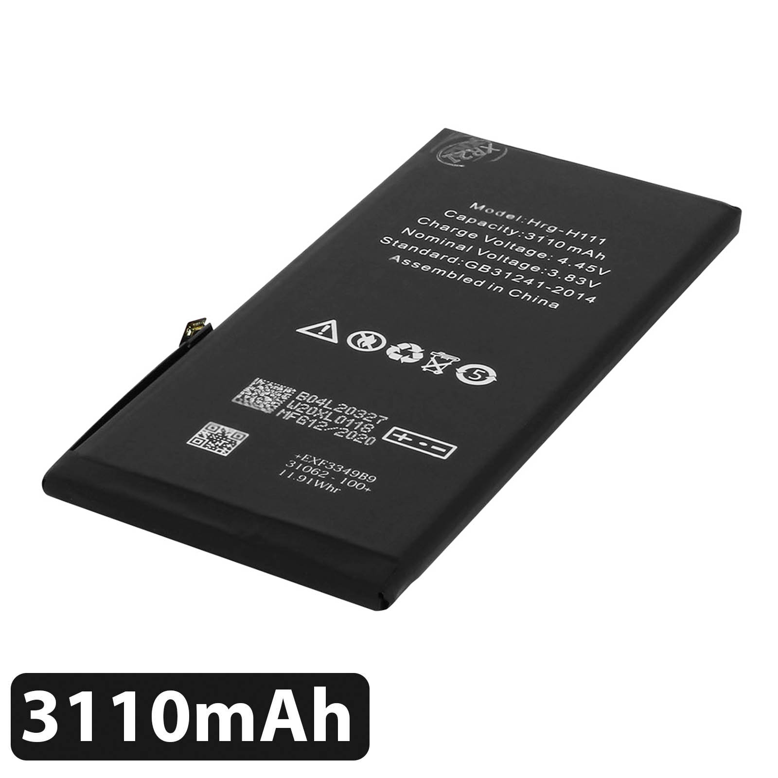 Li-ion Hochleistungsakku für Apple iPhone 11, 3110mAh Austausch