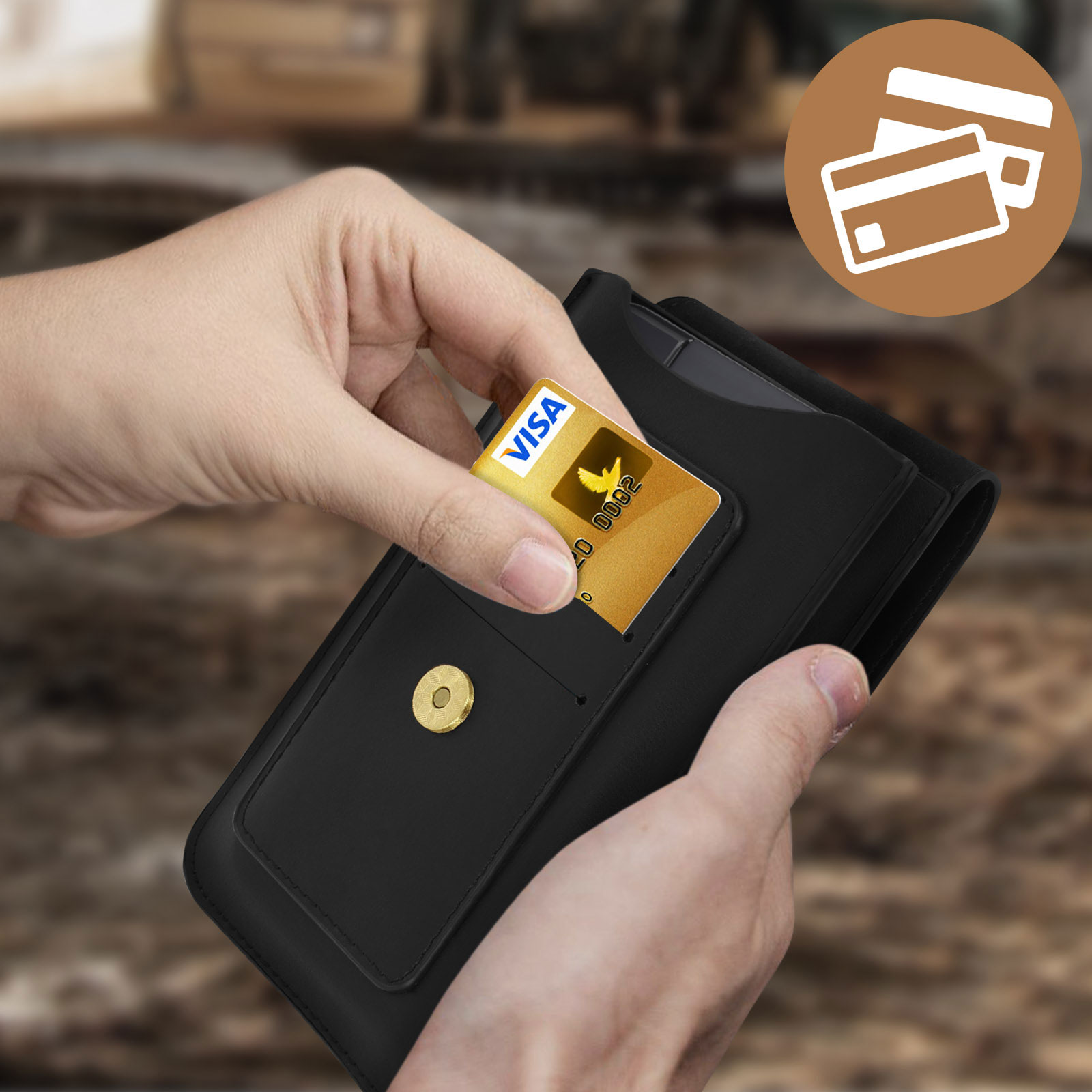 1 Pezzo Custodia Universale Per Telefono Cellulare, Impermeabile, Con - Foto 9