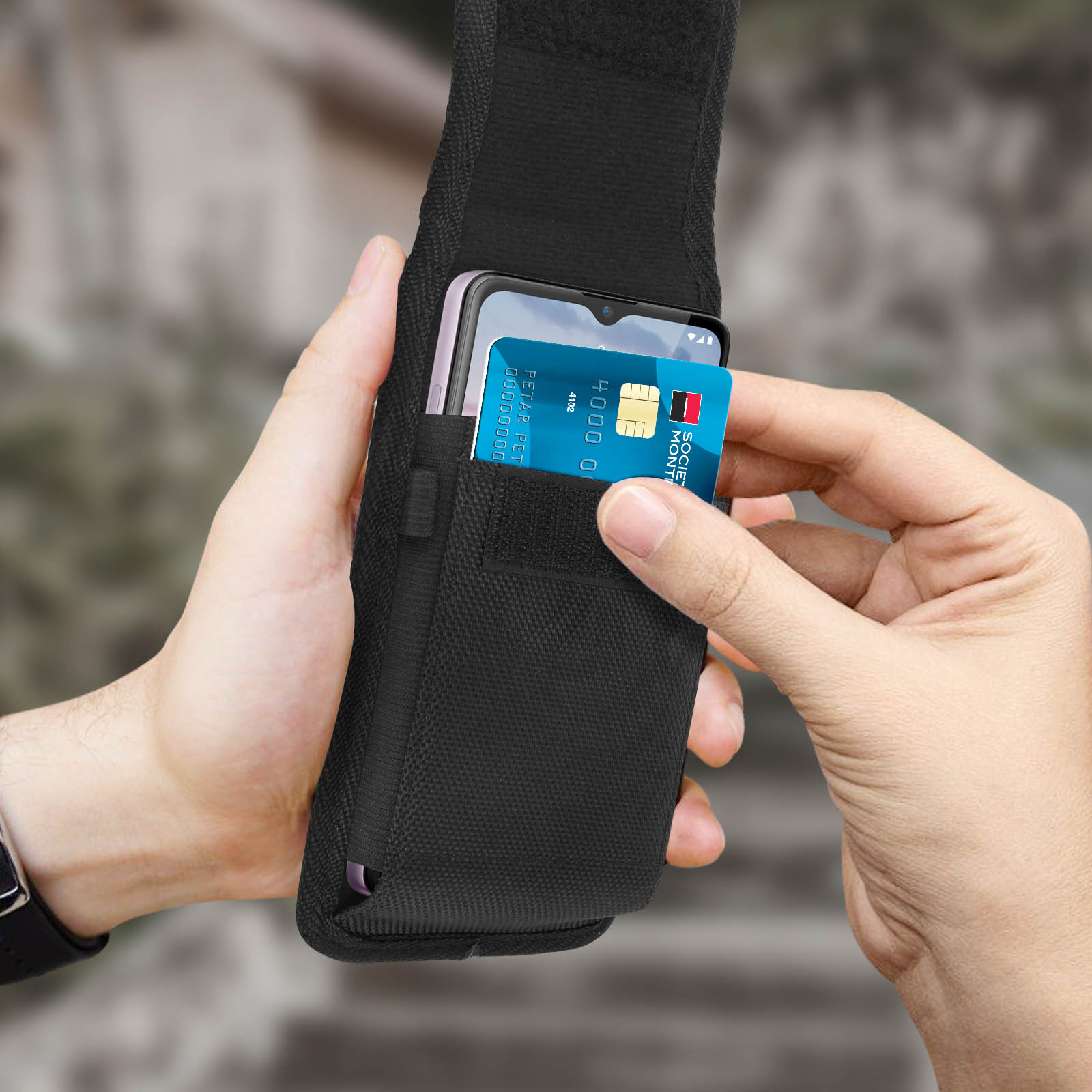 Porta Carte Incollare Universale,Portafoglio Per Realme 11 10 9 9i 8 8i 7 6 Pro C55 C53 C31 C33 C35 C30 C11 C21 C21y C25y,silicone Porta Carte Credito - 11