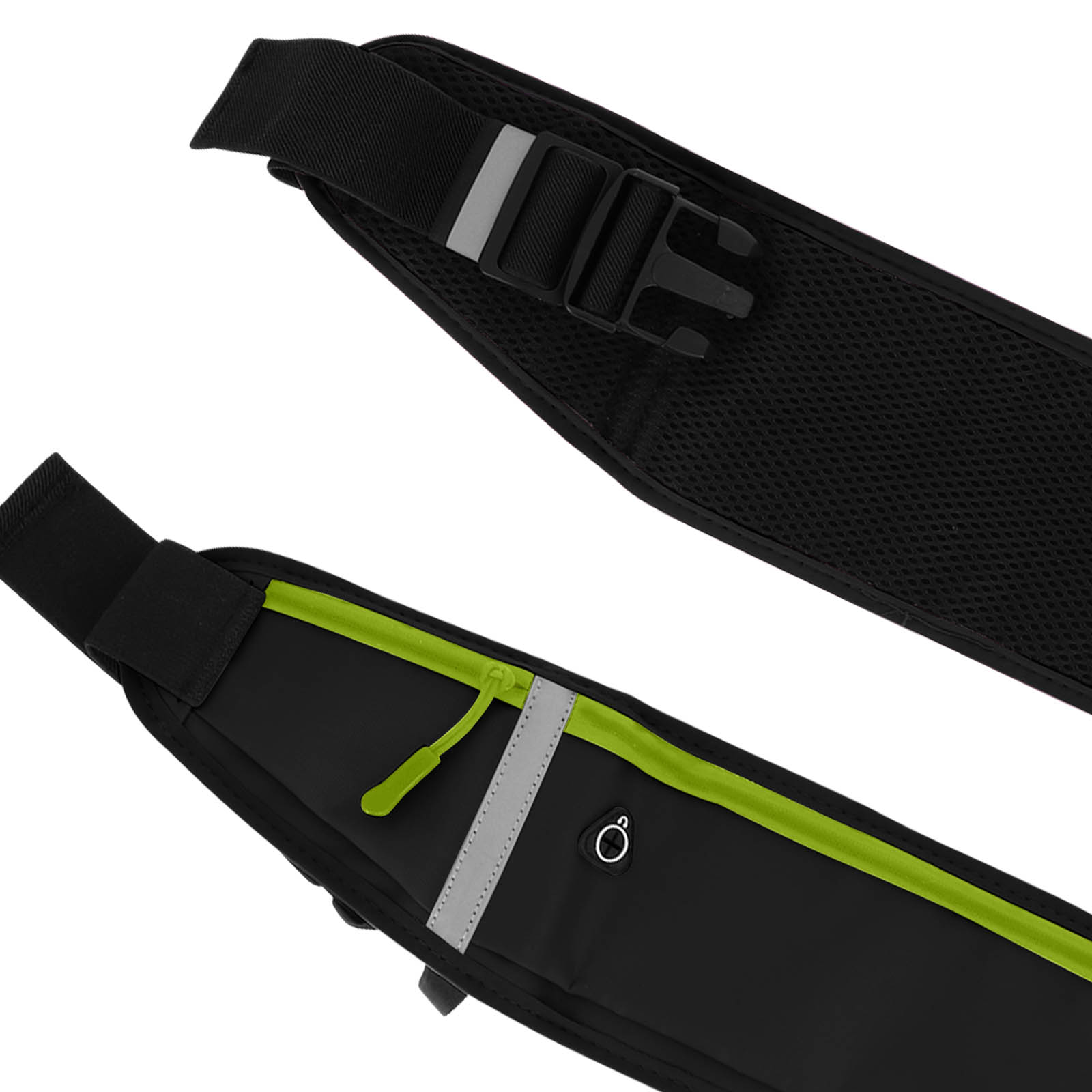 Marsupio Sportivo Impermeabile Moex Per Cellulare – Fascia Da Jogging Leggera Per Tutti I Modelli (Nero)
