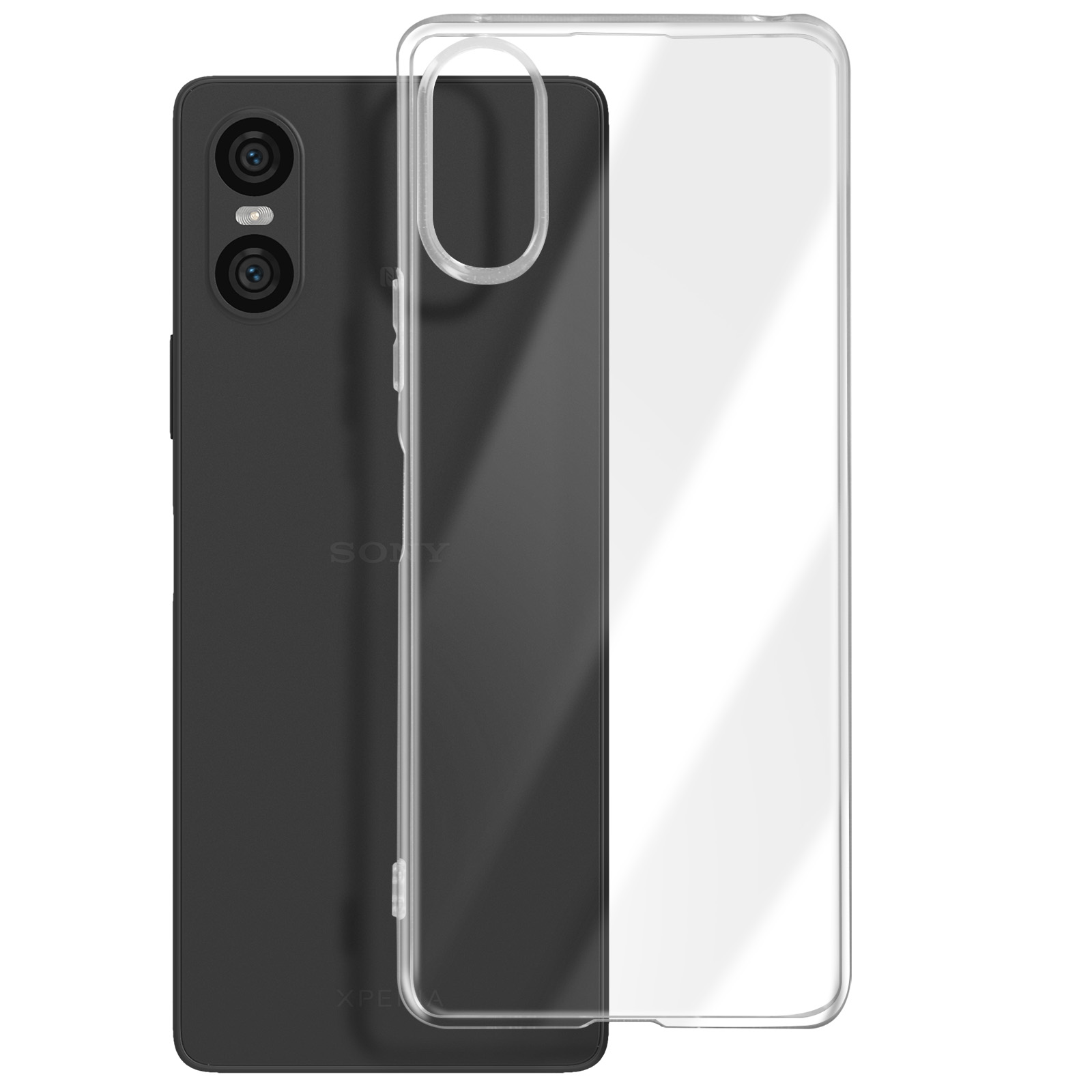 Funda Sony Xperia 10 VI SineOrdo - Cuero Flip Con Tarjetero