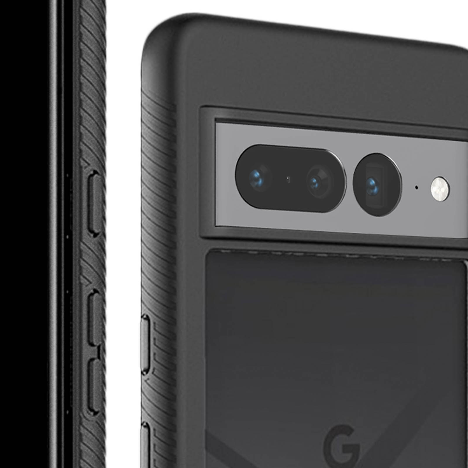Custodia Nera Per Google Pixel 7 Pro - ProCase In Silicone, Aperta Ma Nuova