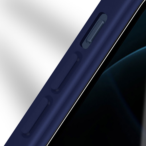 Coque ultra résistante bleue avec support TV noir pour Apple iPhone 5