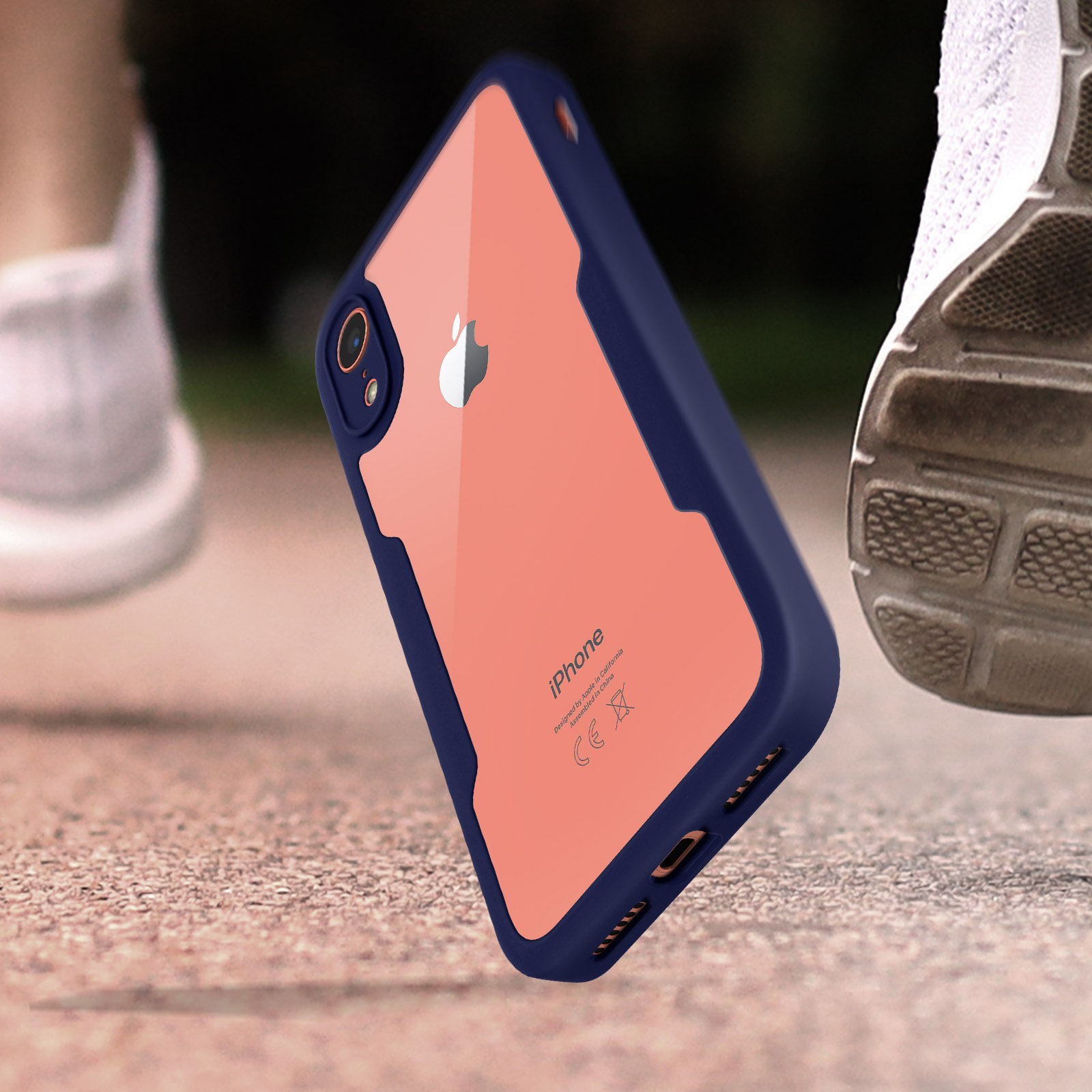 Cover Rigida Hard Clear per iPhone con Angoli Rinforzati APPLE IPHONE XR - Italfrom place