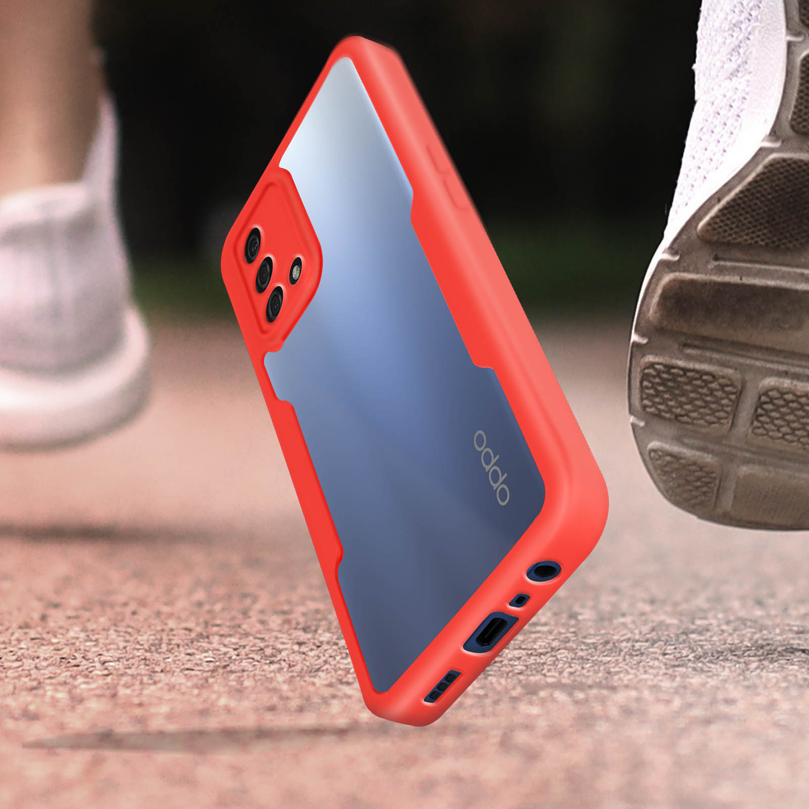 Per OPPO A74 5G Custodia, Cover In Pelle Premium