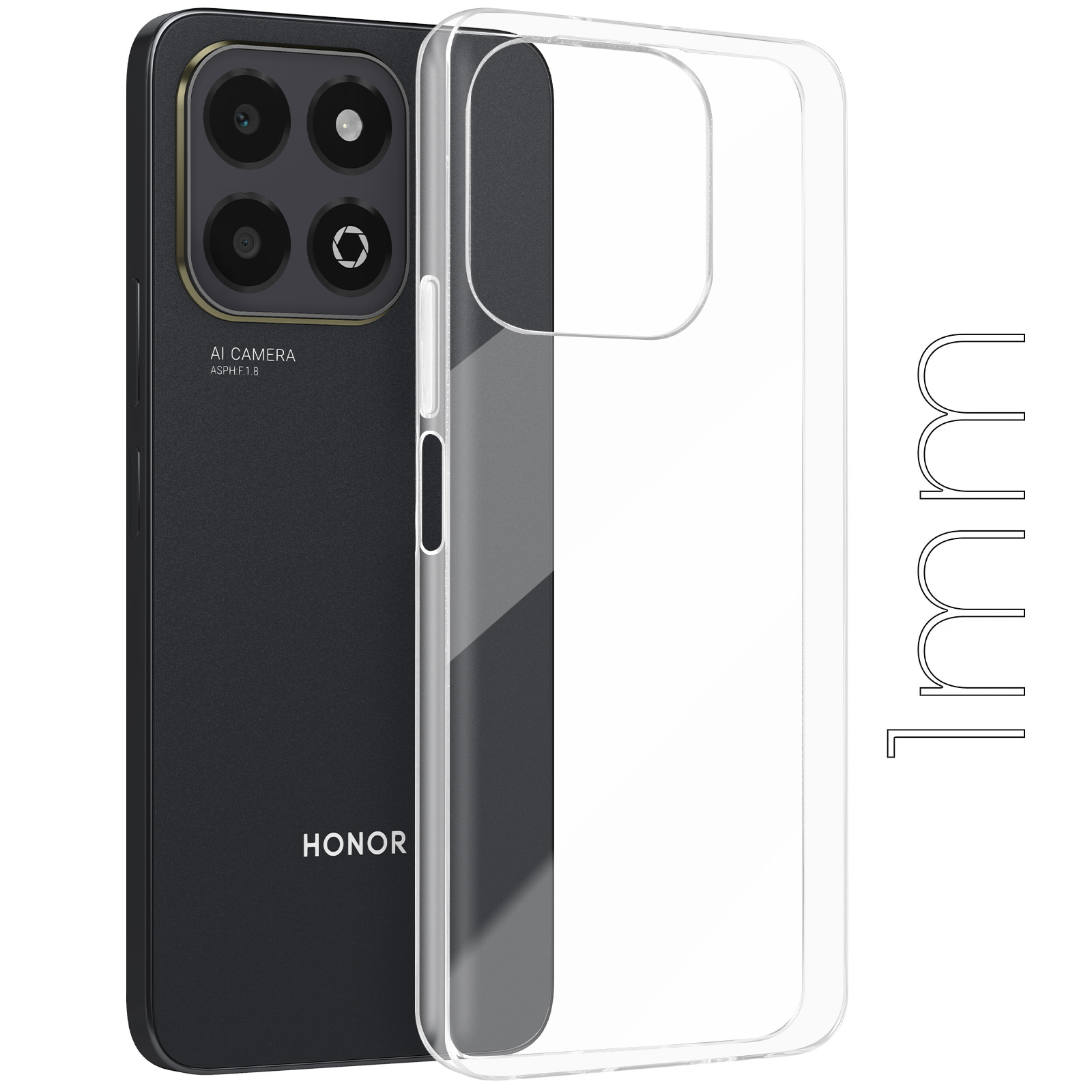 Custodia Honor X6b SHIEID - Cover Silicone Morbida Antiurto