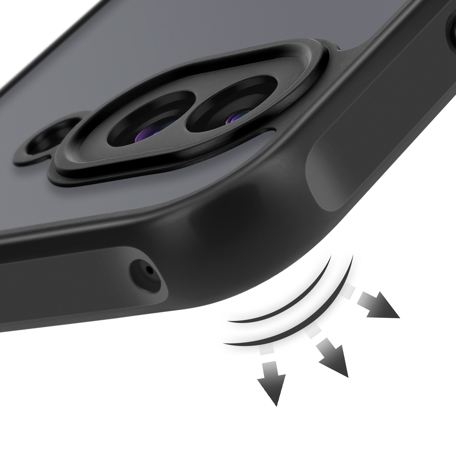 Custodia TPU Trasparente Antiurto Per Google Pixel 9A – AICase – Ricarica Wireless