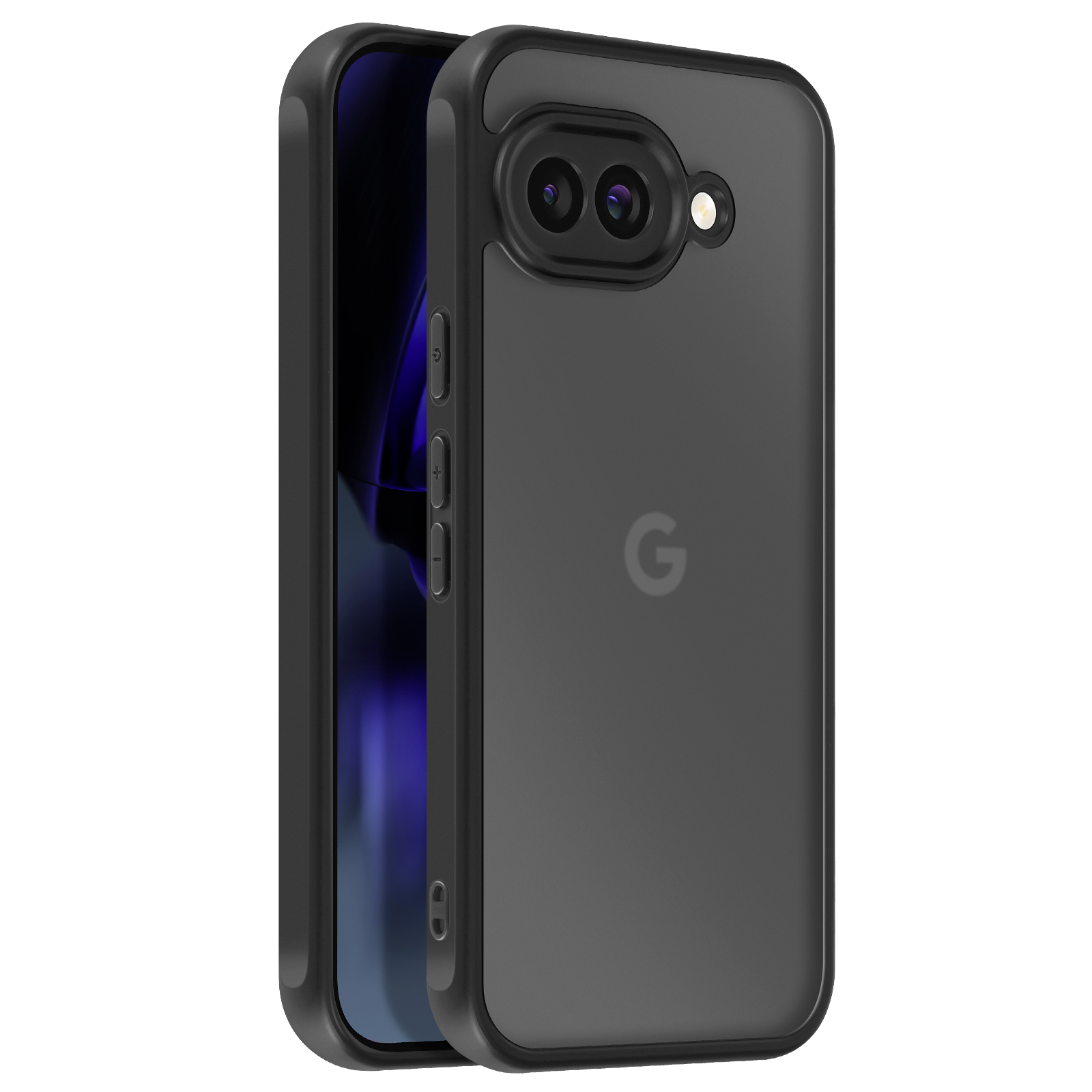 Custodia Antiurto In TPU Per Google Pixel 7 (2022, 6.4") - Copertura Protettiva Morbida E Resistente - Colore Nero - 4