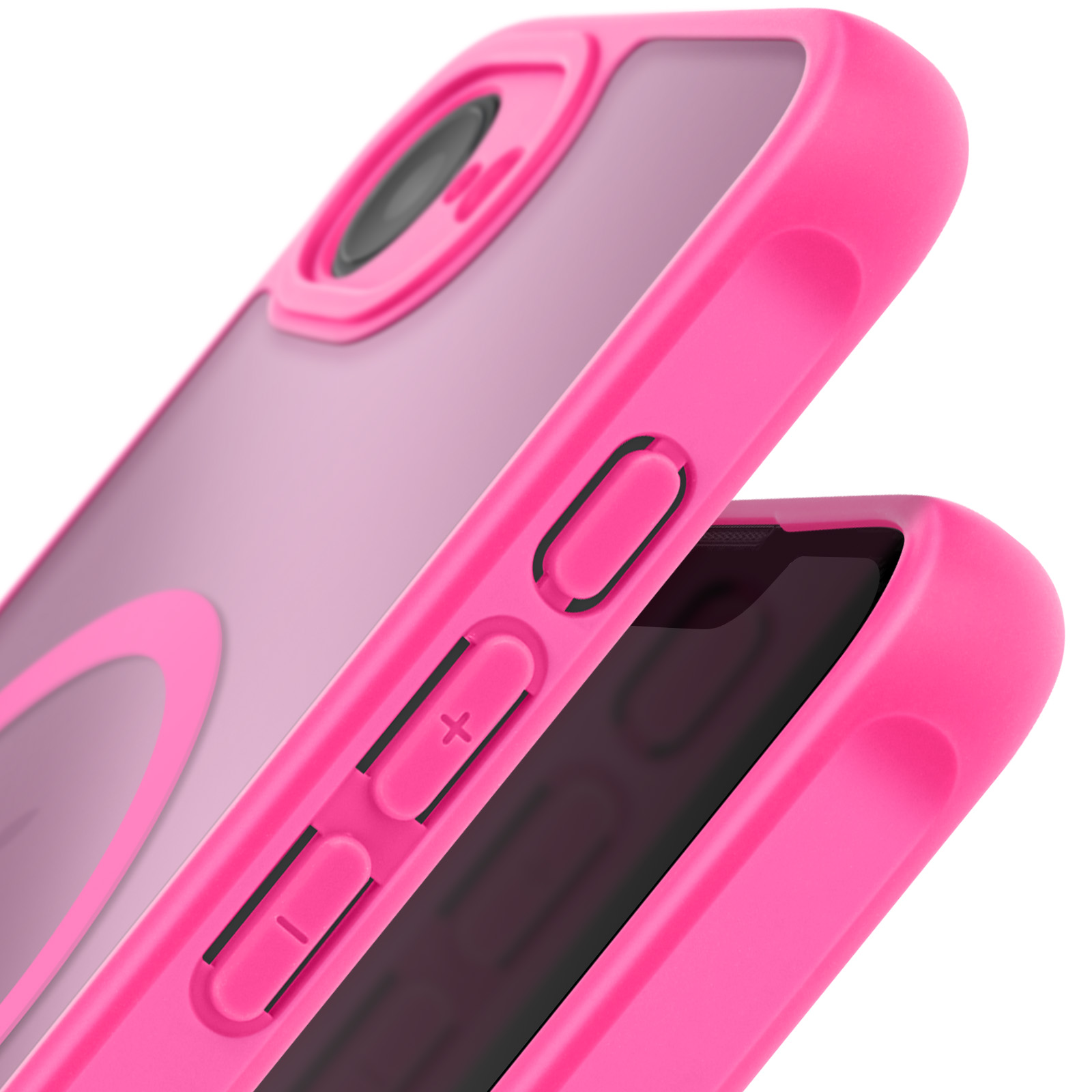 Zelaxy Cover Per IPhone 16E (2025) Con Cornice Colorata, Compatibile Magsafe, Antiurto E Antigraffio - Blu