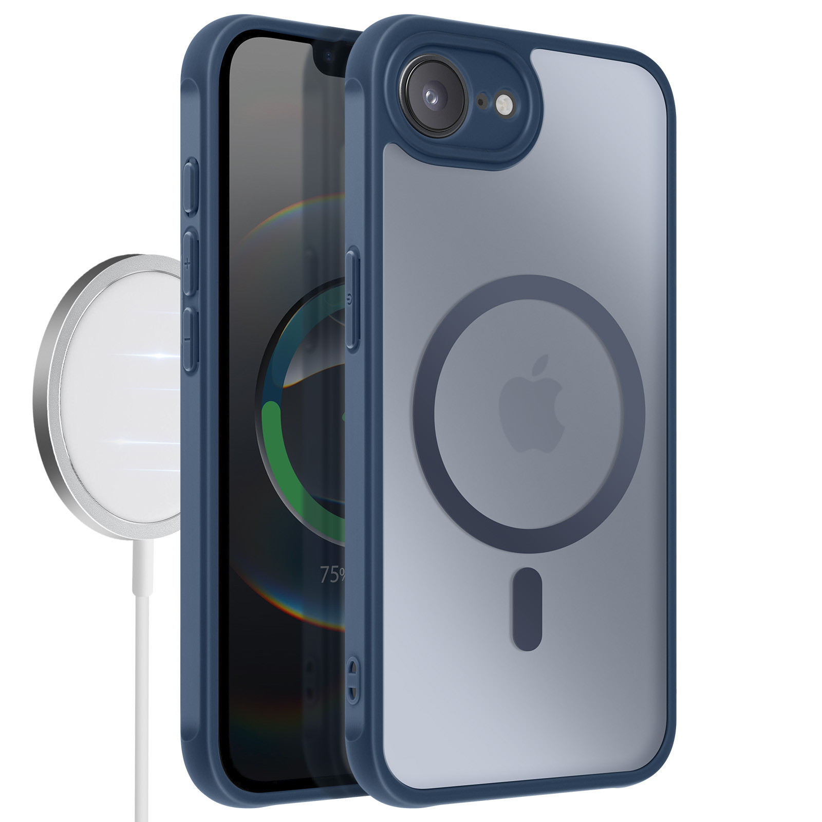 zelaxy Cover Compatibile con iPhone 16E, Cover 16E 2025 Anticaduta 16 E