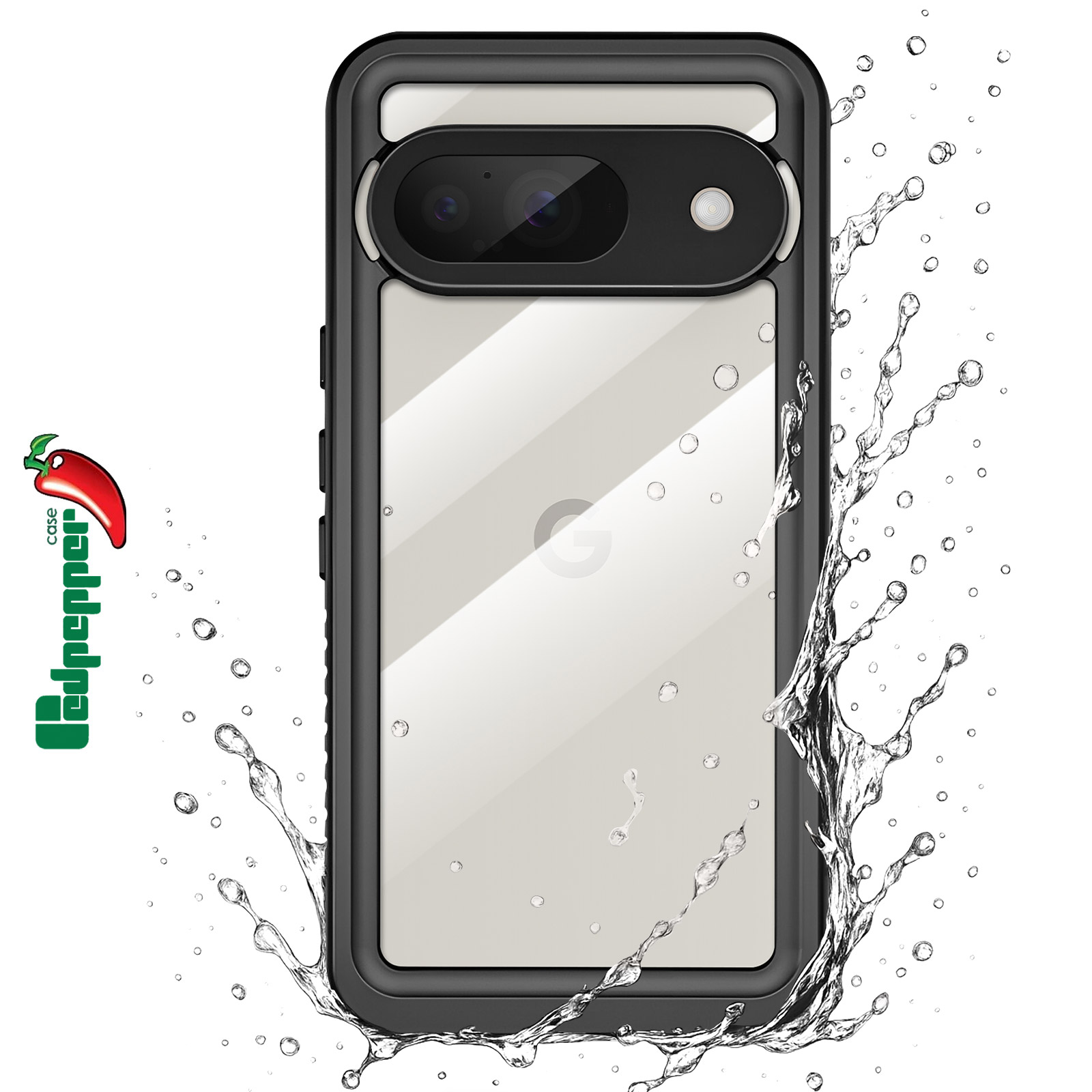 Custodia trasparente per Google Pixel 5, antiurto [ultra sottile] resistente ai graffi in gomma gel silicone [custodia protettiva] per Google Pixel 5 (6