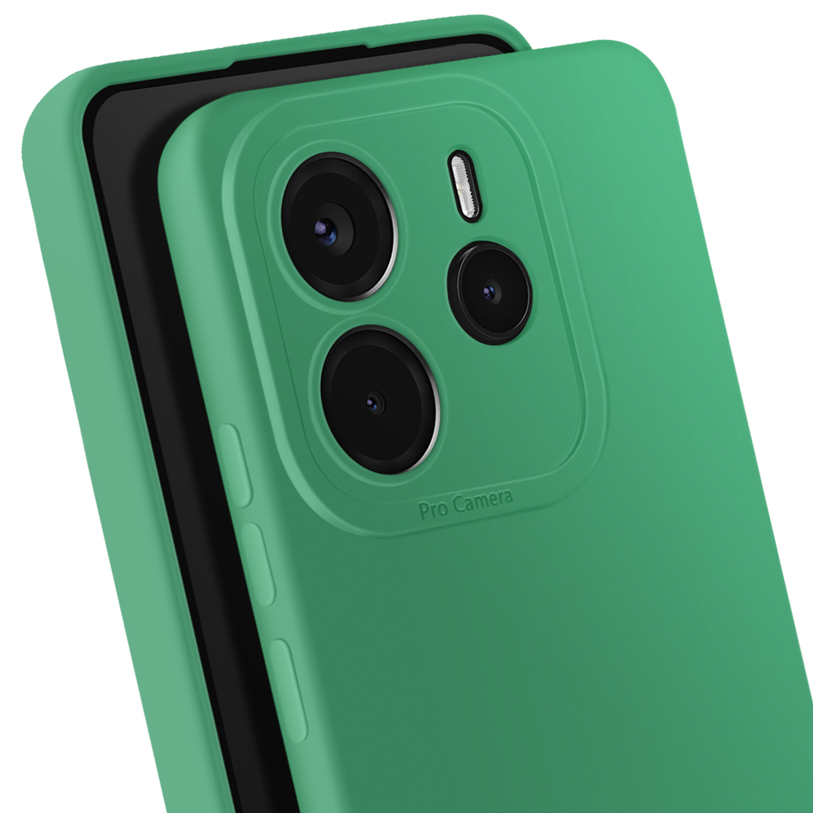 Anlalish Cover per Redmi Note 14 4G (164.8 mm) Silicone con Supporto