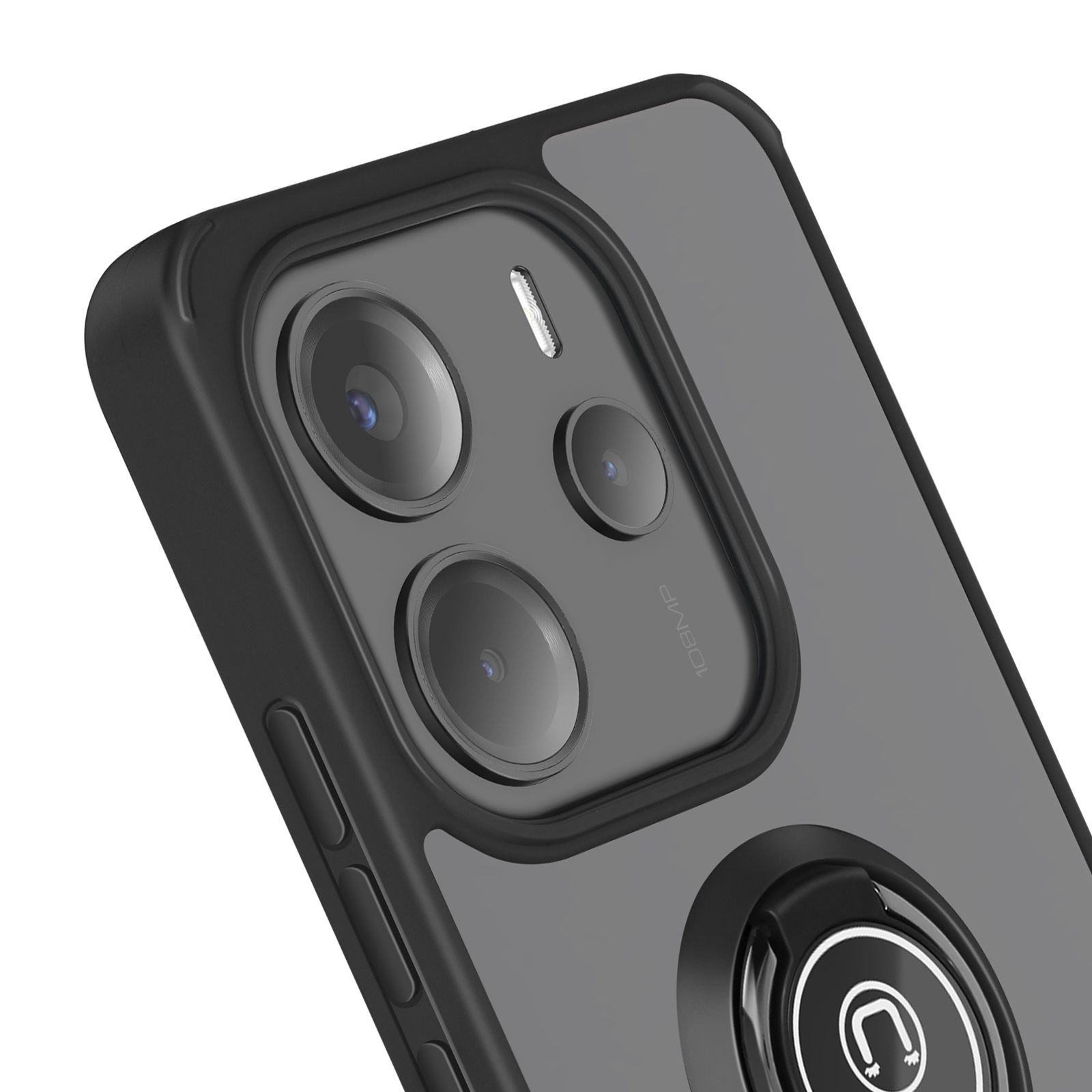 Funda Transparente TPU Con Cordón Para Xiaomi Redmi Note 14 Pro 4G - Antigolpes Y Antideslizante