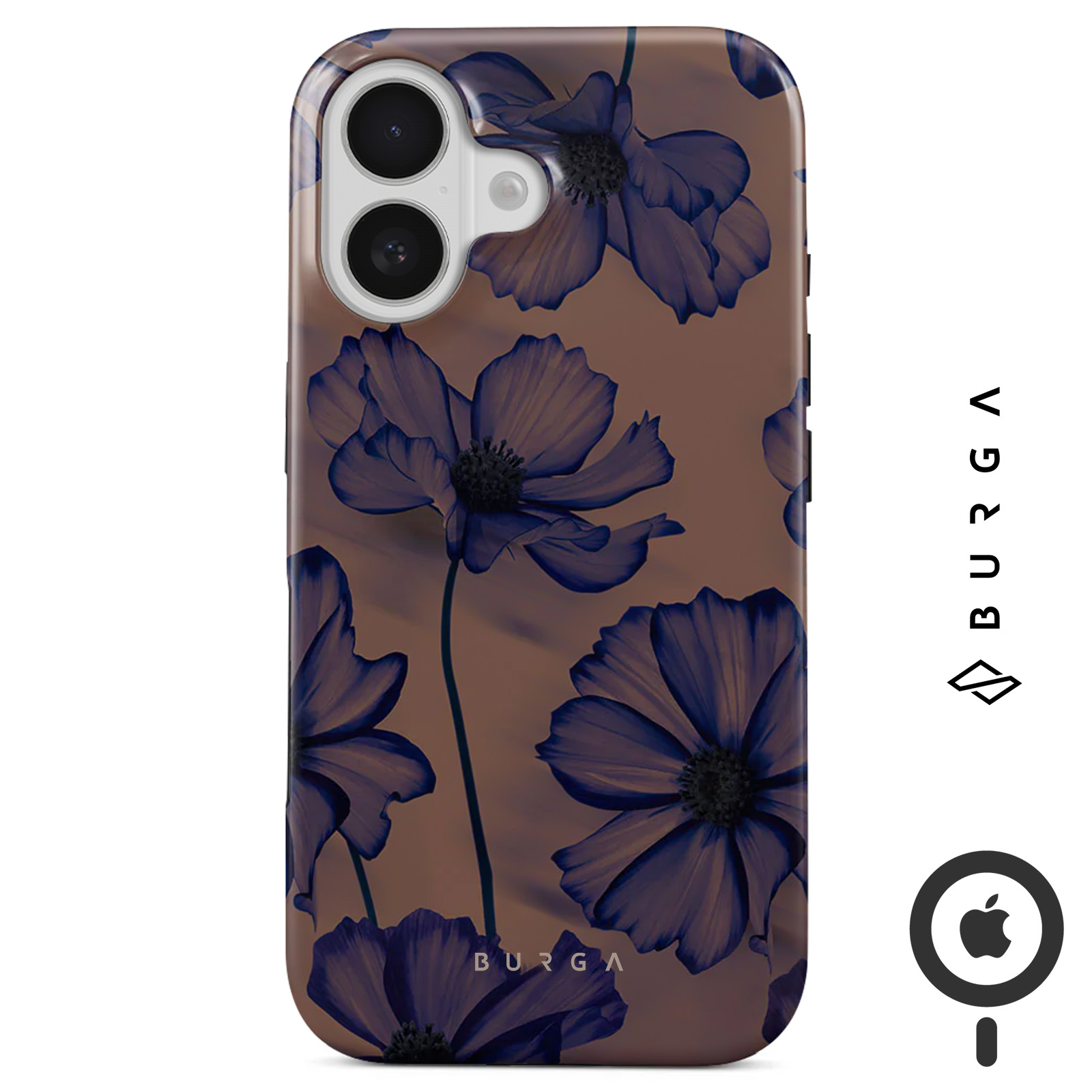 MagSafe Burga Hülle iPhone 16 - Velvet Night - German