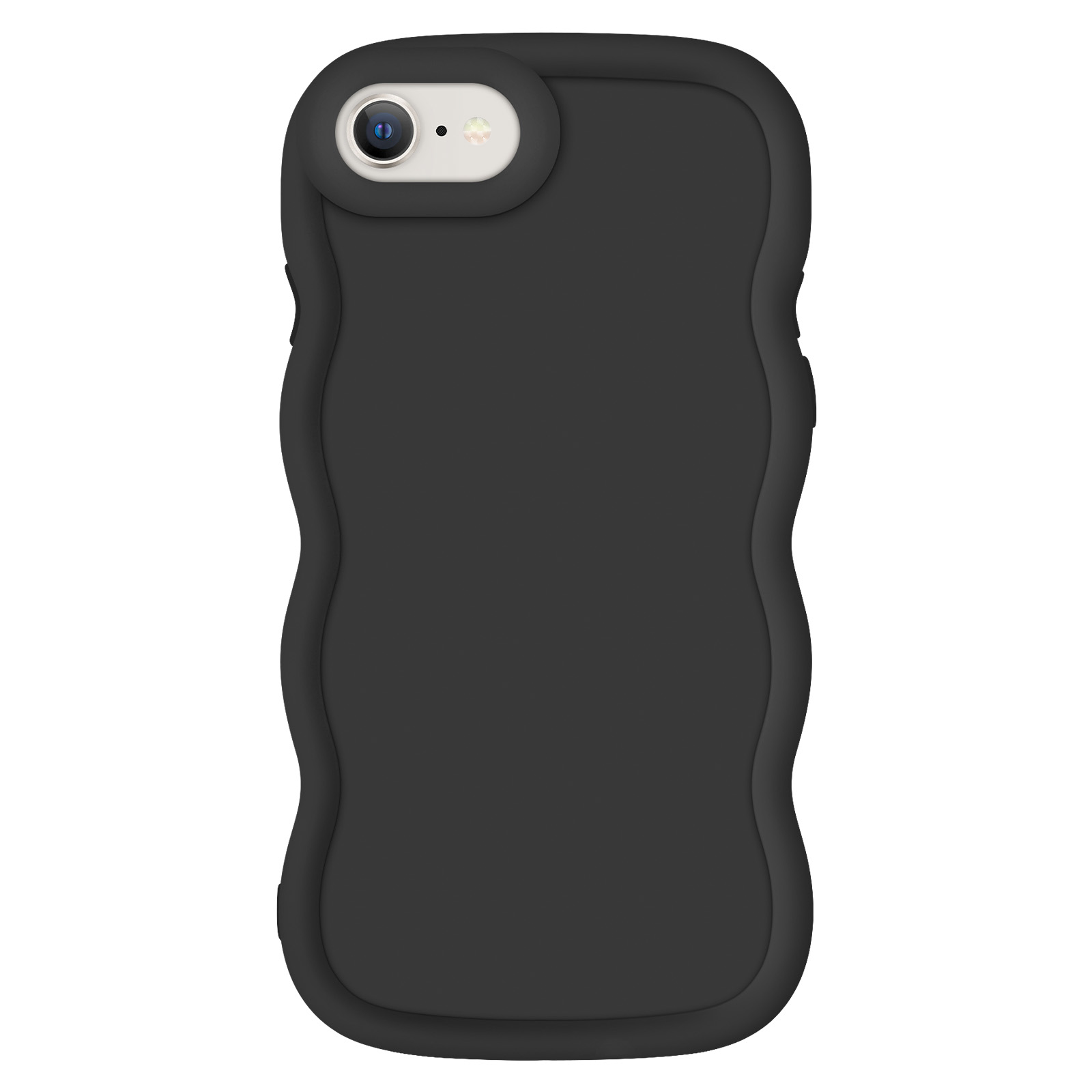 Fantastica custodia magnetica trasparente con bordo rosa per iPhone 15