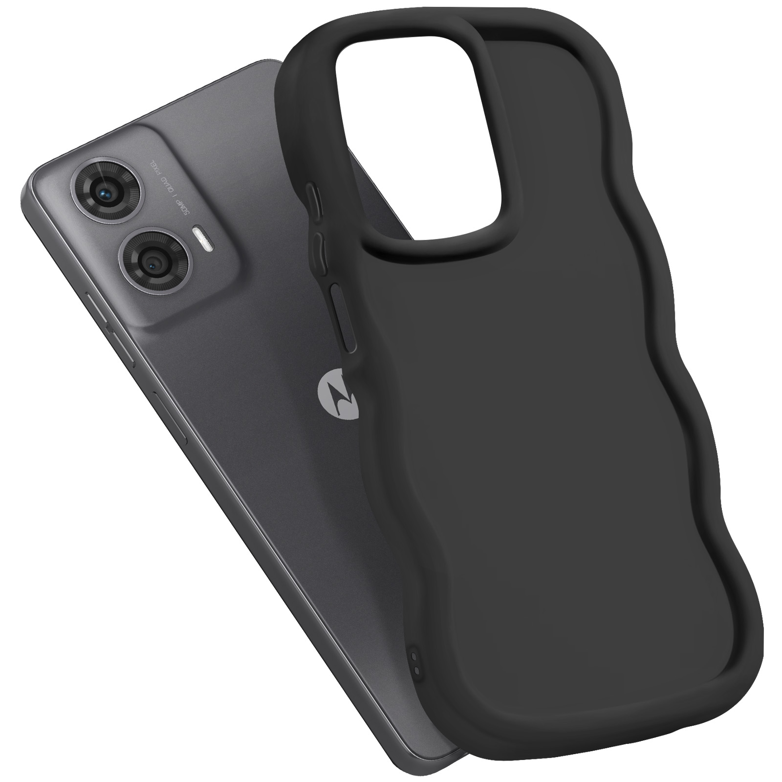 Just in Case TPU Cover posteriore trasparente Motorola Moto G23 (Motorola Moto G23