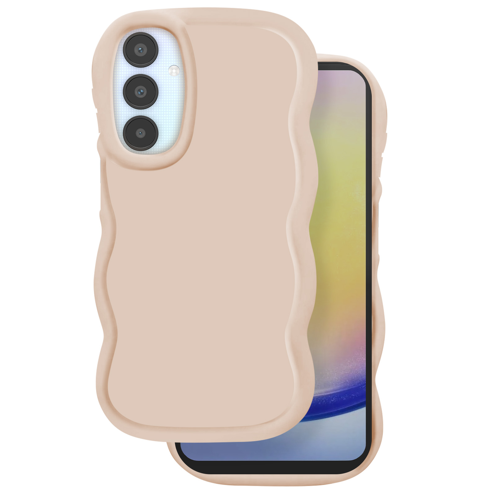 Custodia Portafoglio Per Vivo Y52 5G – TPU + Pelle, Con Slot Per Schede E Funzione Stand, Rosa - 5