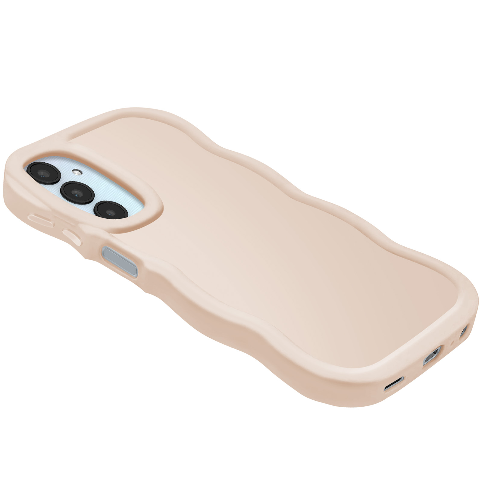 Custodia Portafoglio Per Vivo Y52 5G – TPU + Pelle, Con Slot Per Schede E Funzione Stand, Rosa - 3
