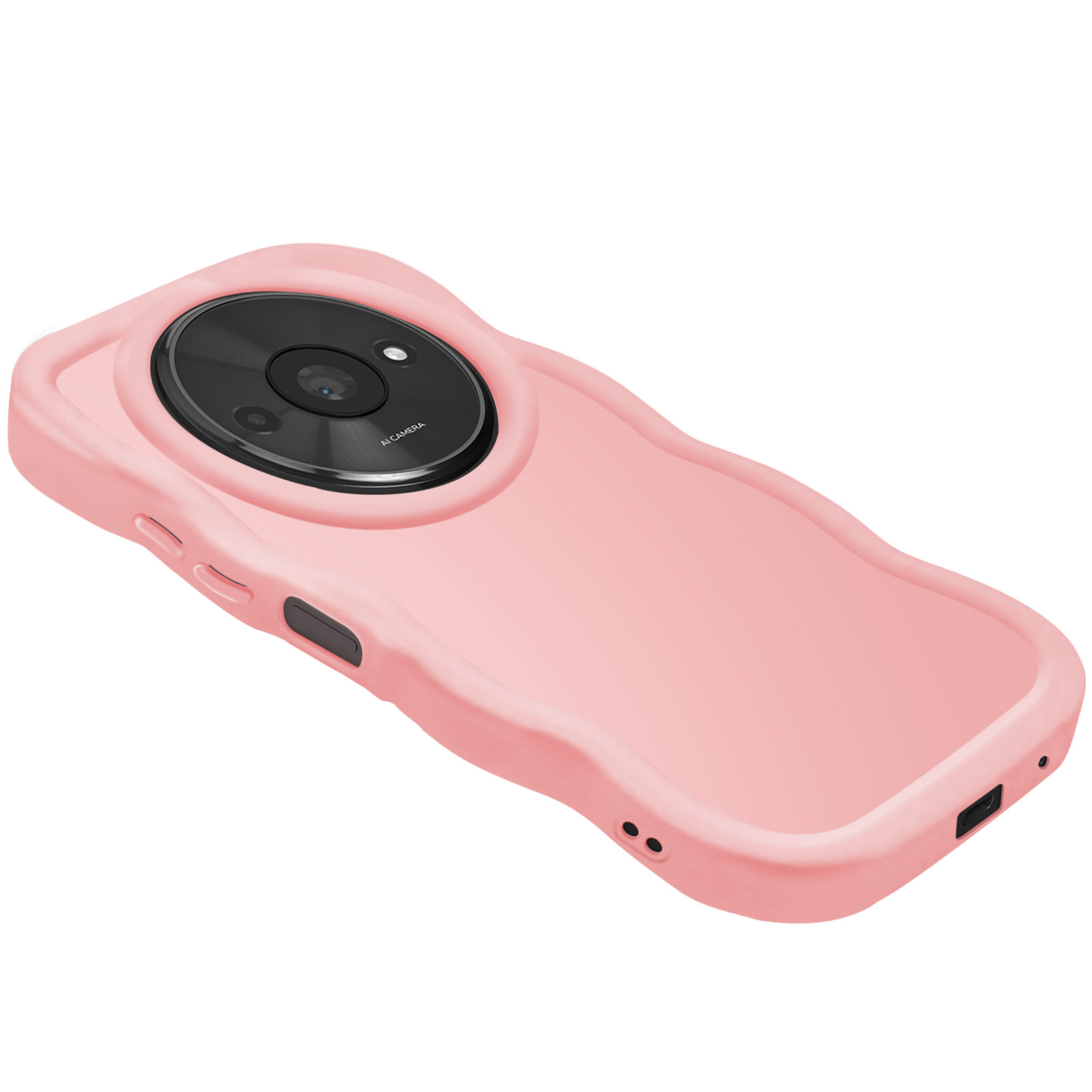 Mixroom Cover Morbida TPU Per Xiaomi Redmi 7A – Fantasia Queen Pink Rosa